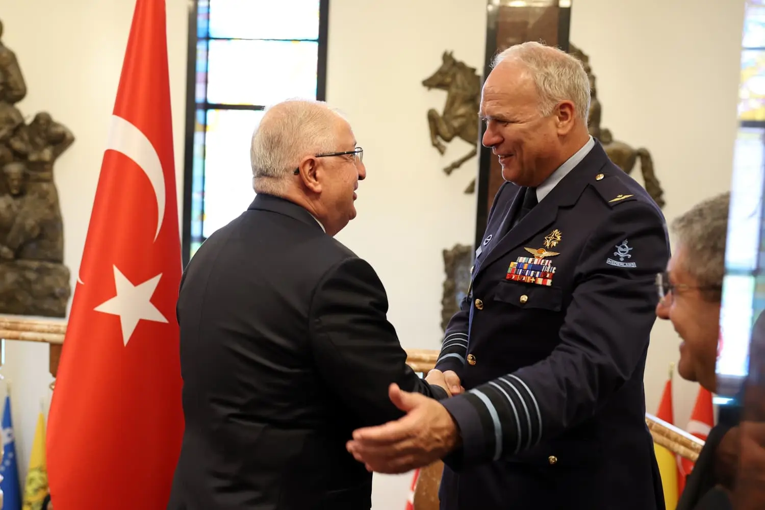 Yaşar Güler, Hollanda Genelkurmay Başkanı'nı ağırladı