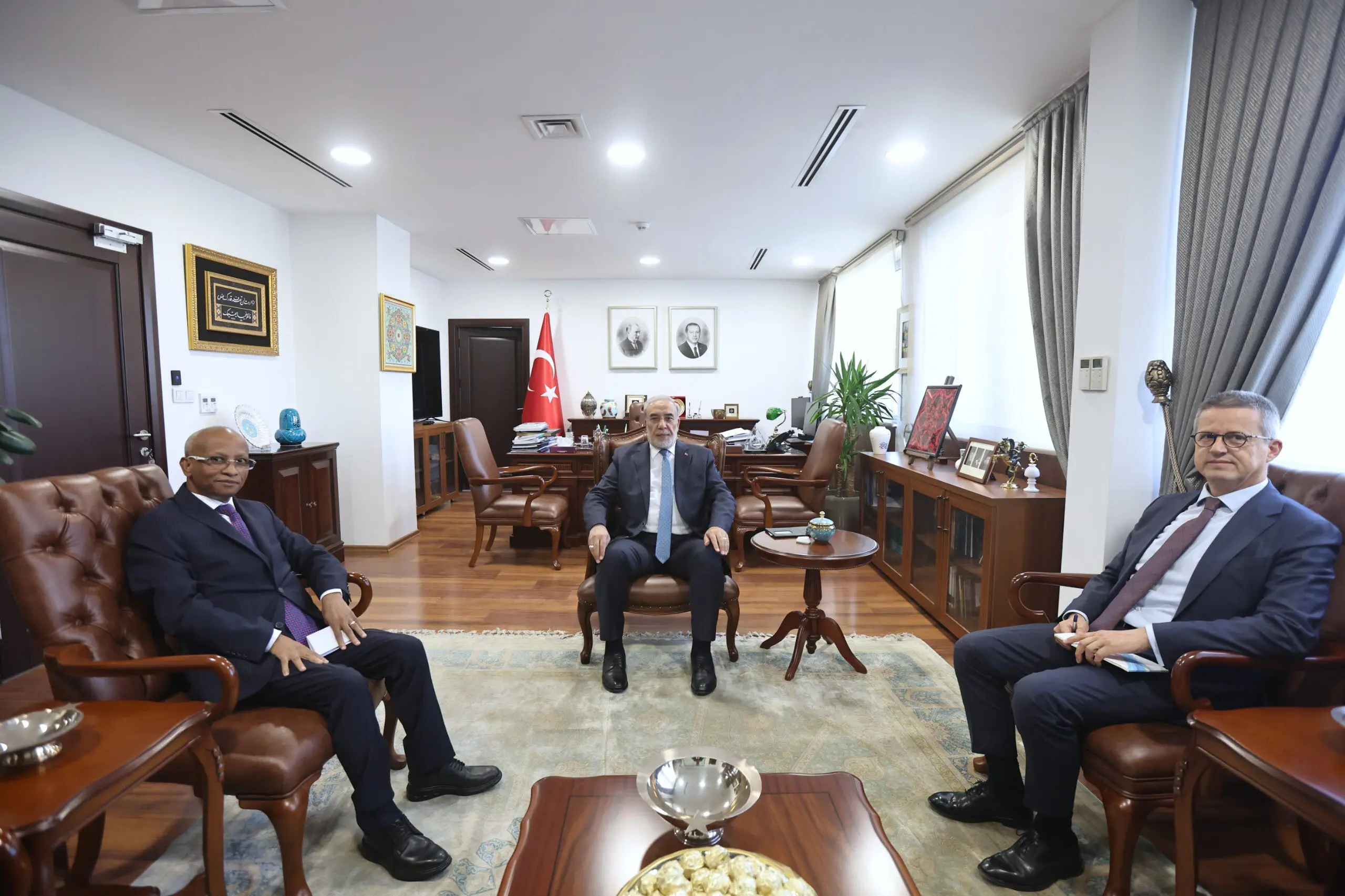 Musa Kulaklıkaya, Etiyopya Büyükelçisi'ni Ağırladı