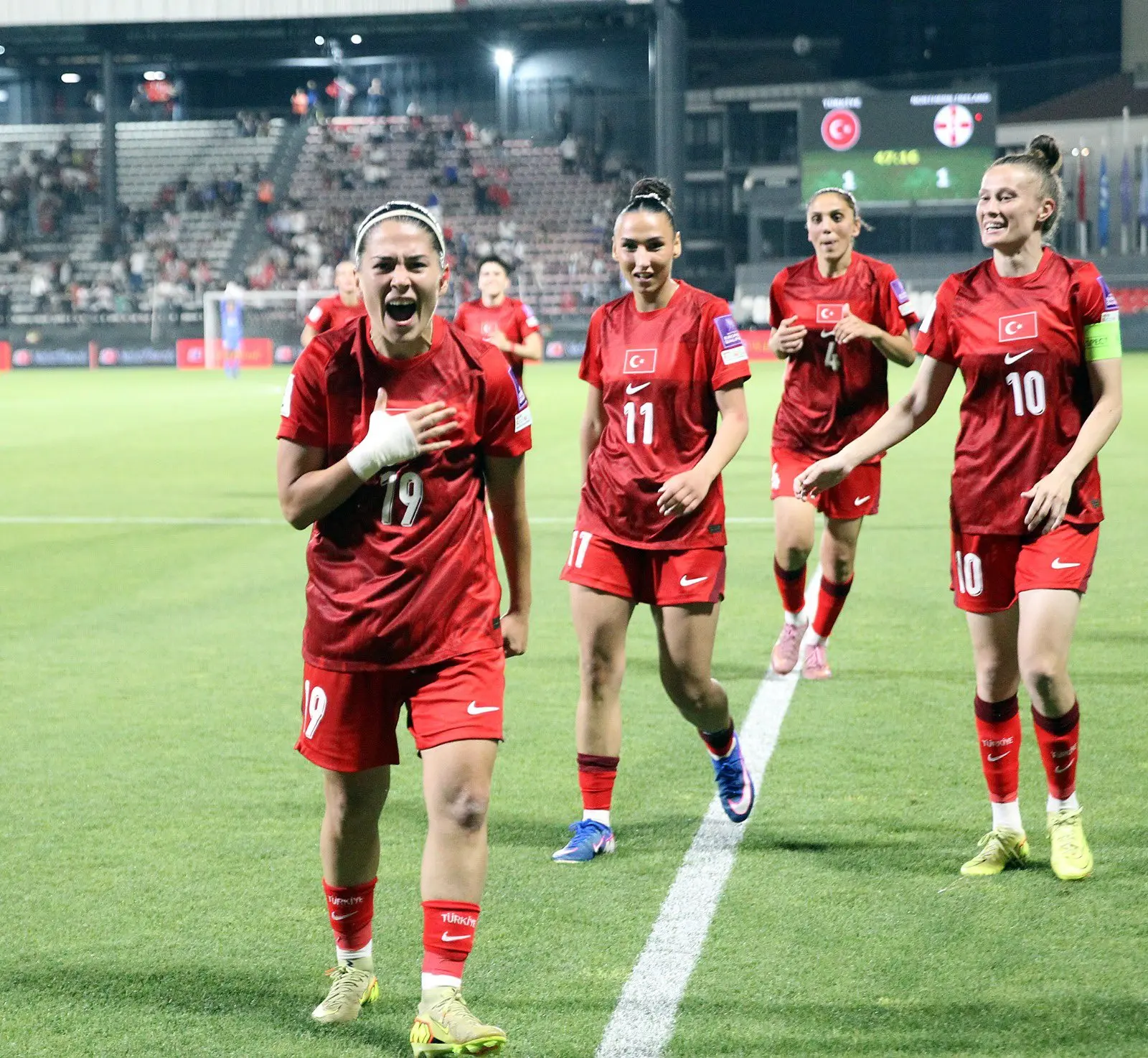 Kadın Millî Takım Kuzey İrlanda'yı Yendi