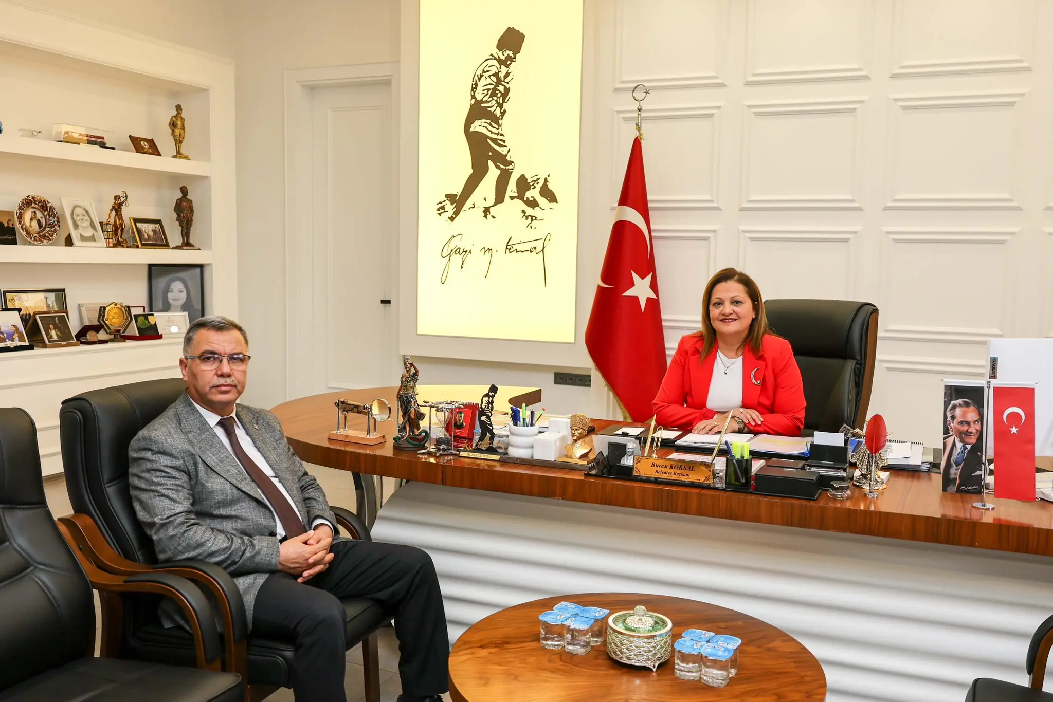 İl Milli Eğitim Müdürü ile görüşme gerçekleştirildi
