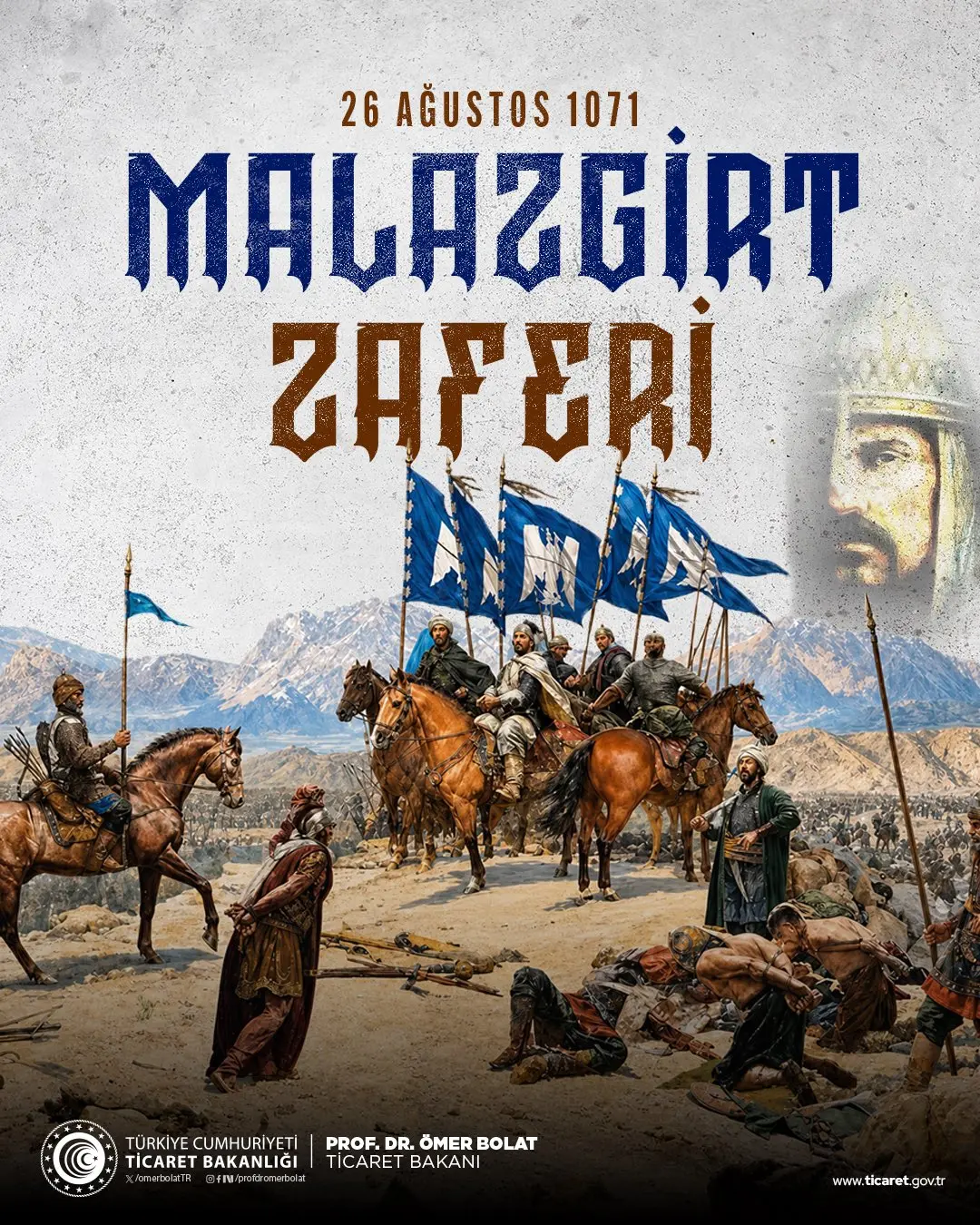 Malazgirt Zaferi'nin 955. Yıldönümü Kutlandı
