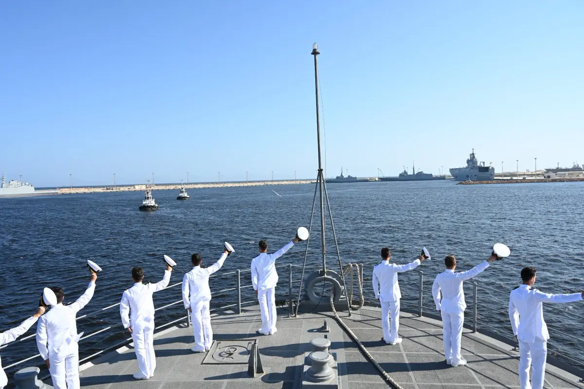 TCG Osmangazi, Mısır'da Liman Ziyareti Gerçekleştirdi