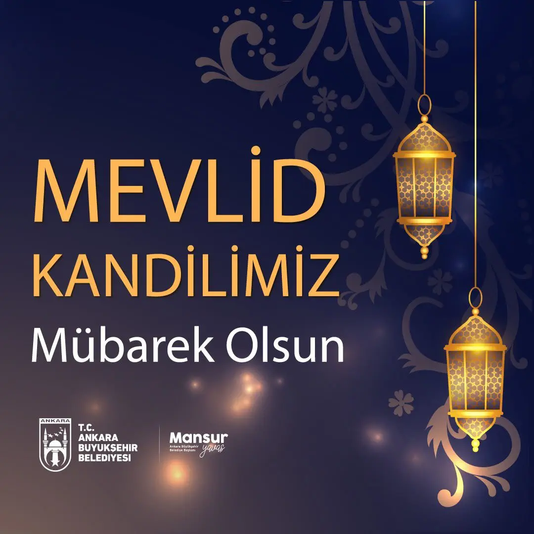 Mevlid Kandili'nde huzur ve bereket dileği
