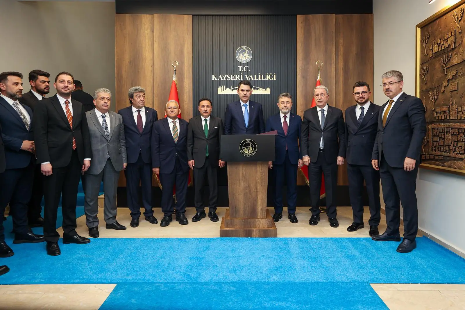 Murat Kurum Kayseri Valiliği'ni Ziyaret Etti