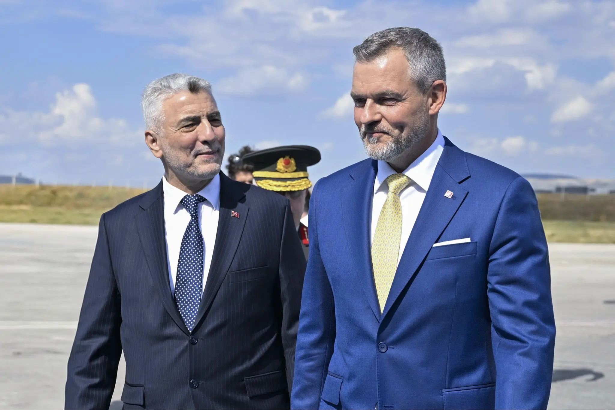 Slovakya Cumhurbaşkanı Ankara'da NATO Zirvesi için bulundu
