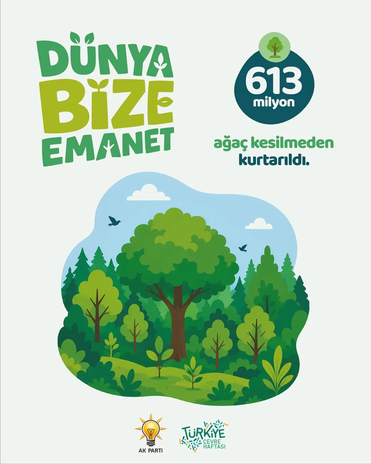 Doğa, geleceğe taşınacak bir emanet olarak görülüyor
