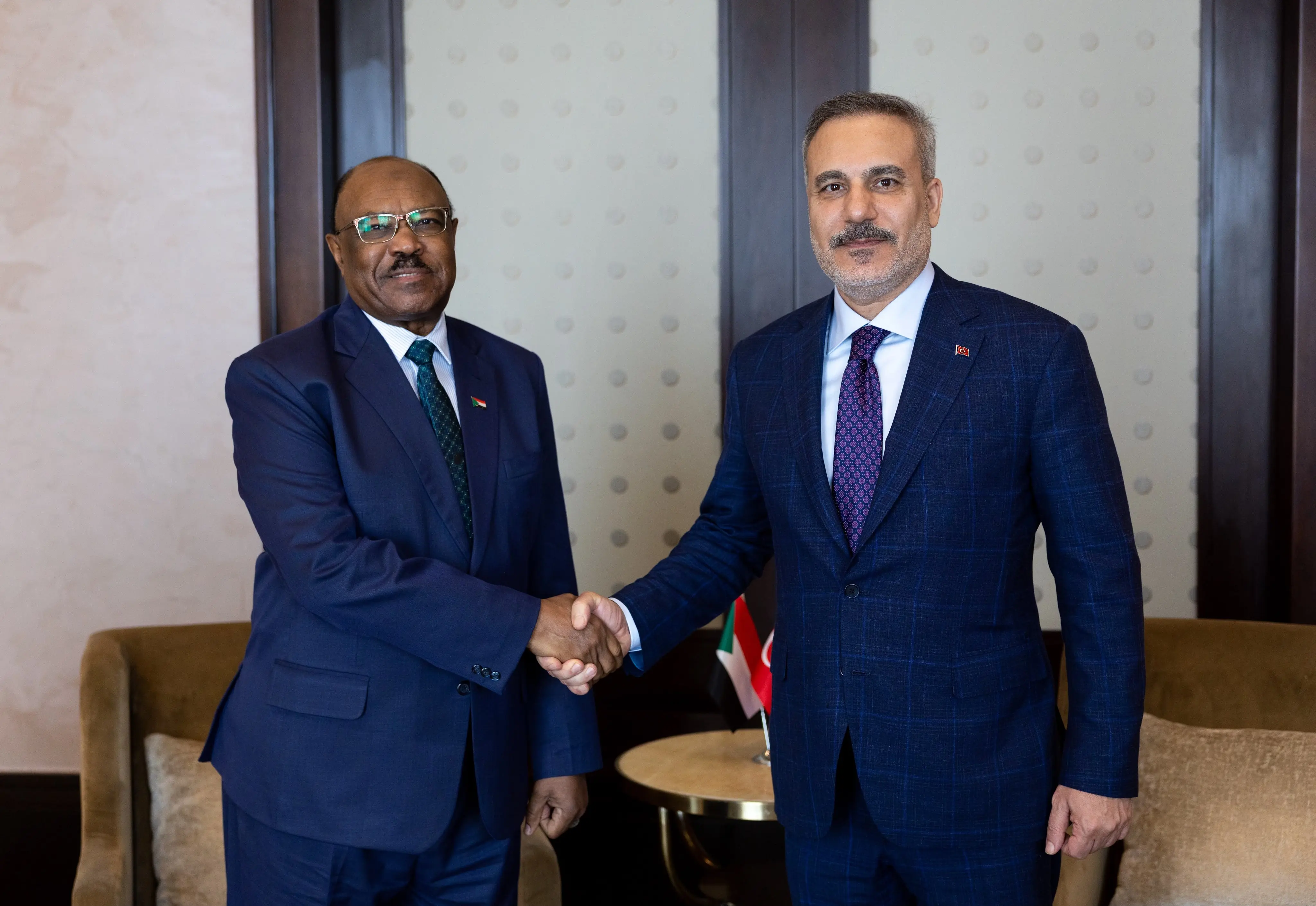 Hakan Fidan, Sudan Dışişleri Bakanı ile görüştü