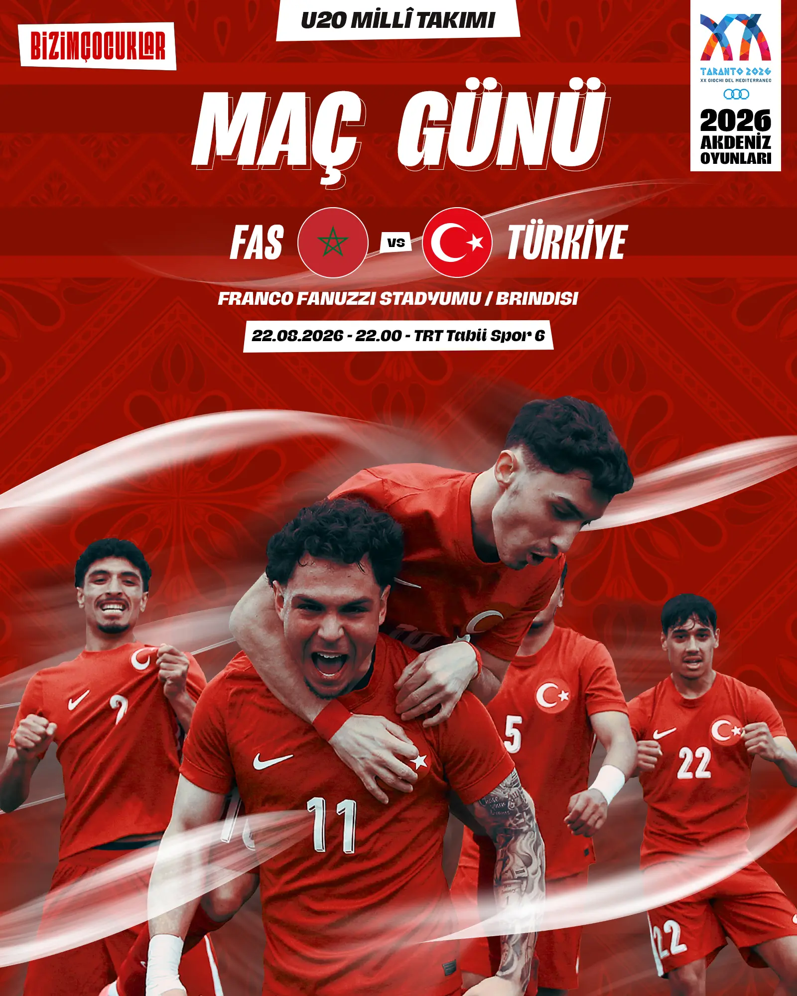 U20 Milli Takım, Fas ile karşılaşacak