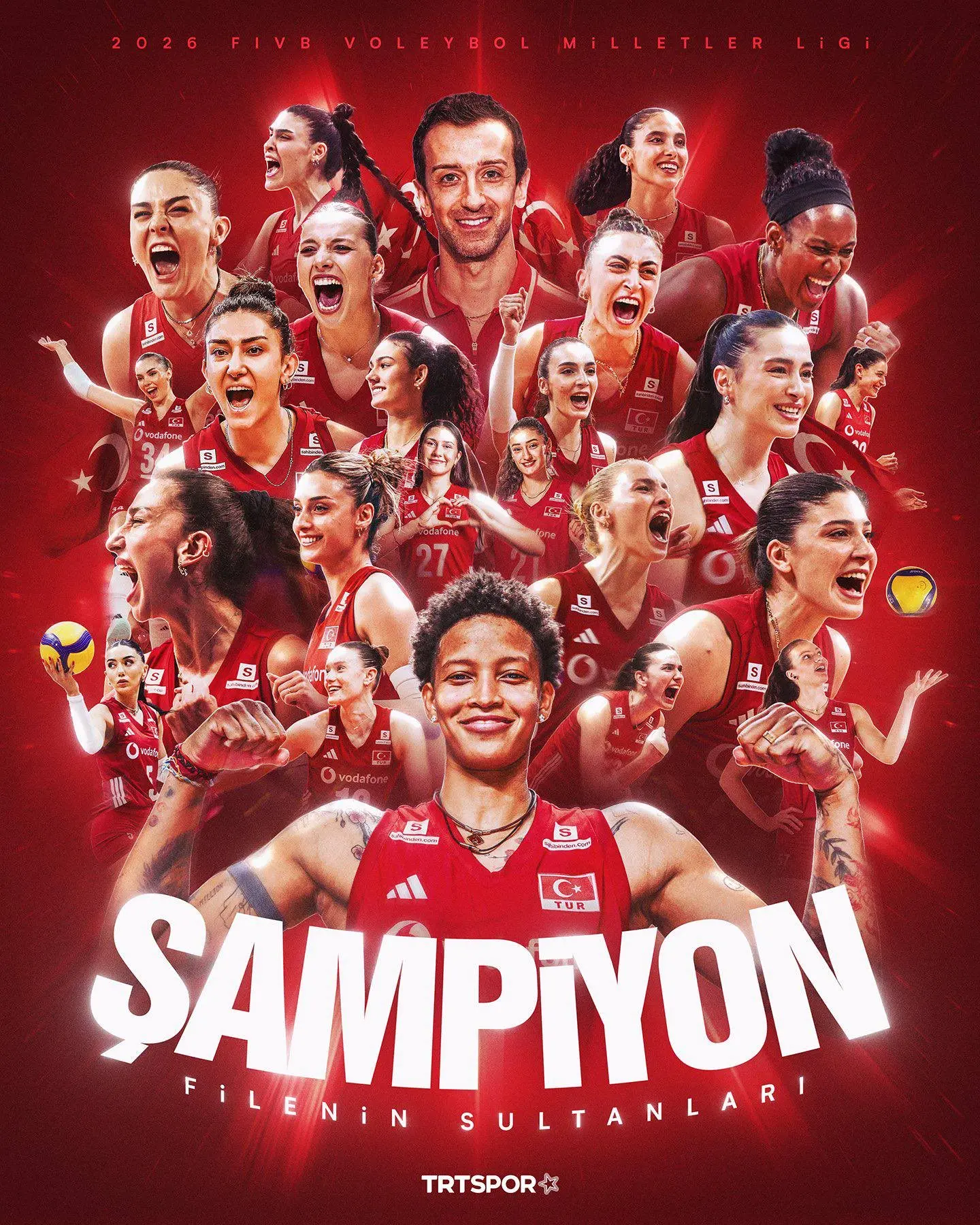 Filenin Sultanları, 2026 Voleybol Ligi'ni kazandı