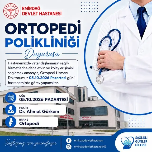 Emirdağ Devlet Hastanesi'nde Yangın Eğitimi