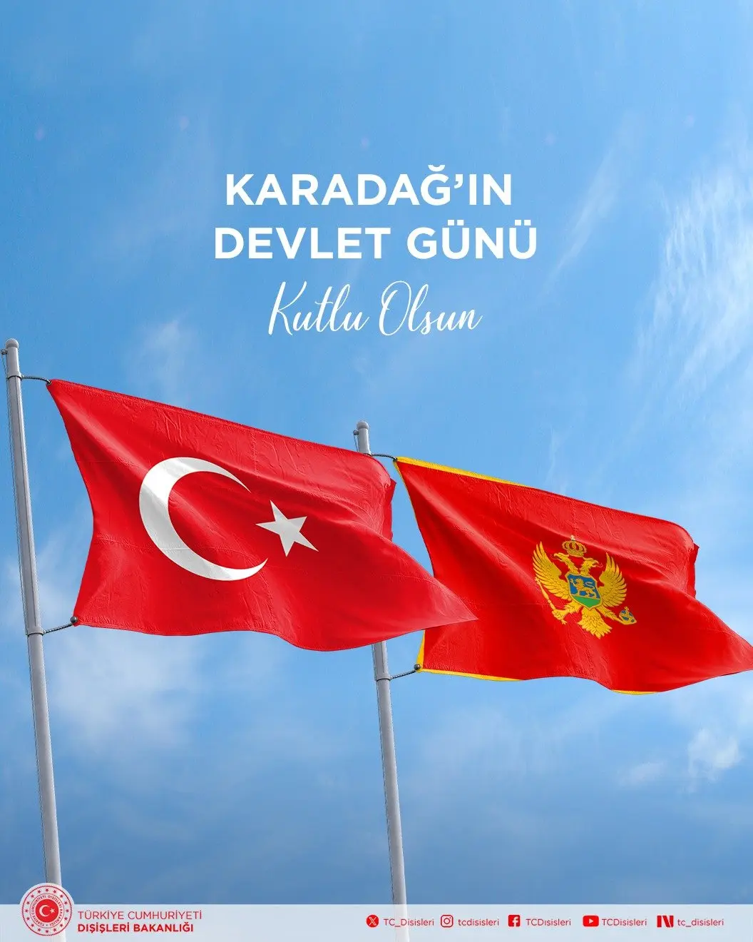 Karadağ'ın Devlet Günü kutlamaları başladı