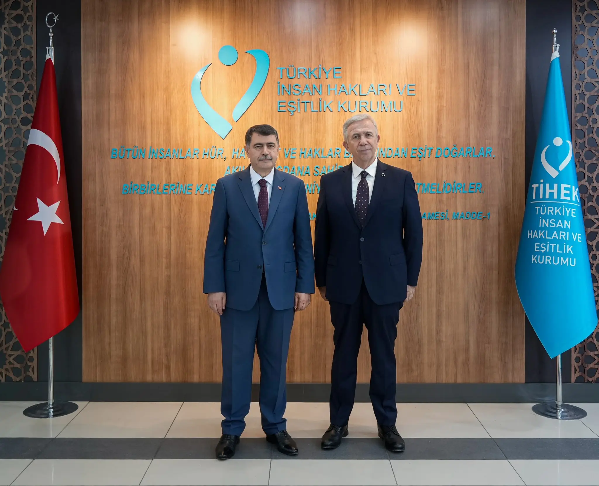 Türkiye İnsan Hakları ve Eşitlik Kurumu'na ziyaret