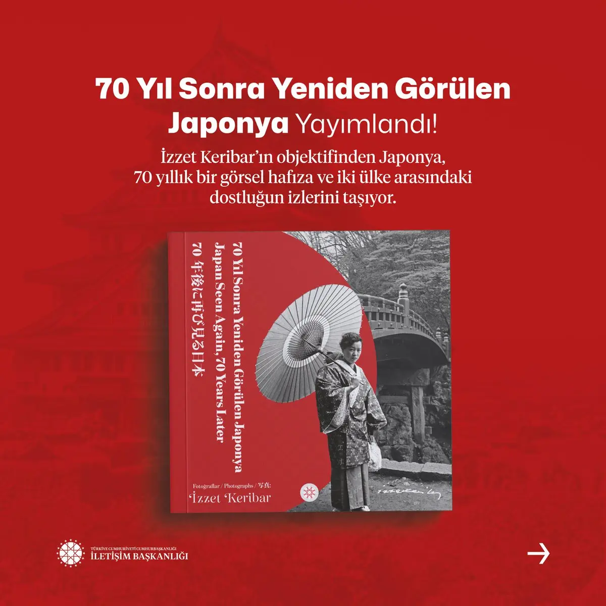 İzzet Keribar'ın Japonya Fotoğrafları Kitapla Yayımlandı