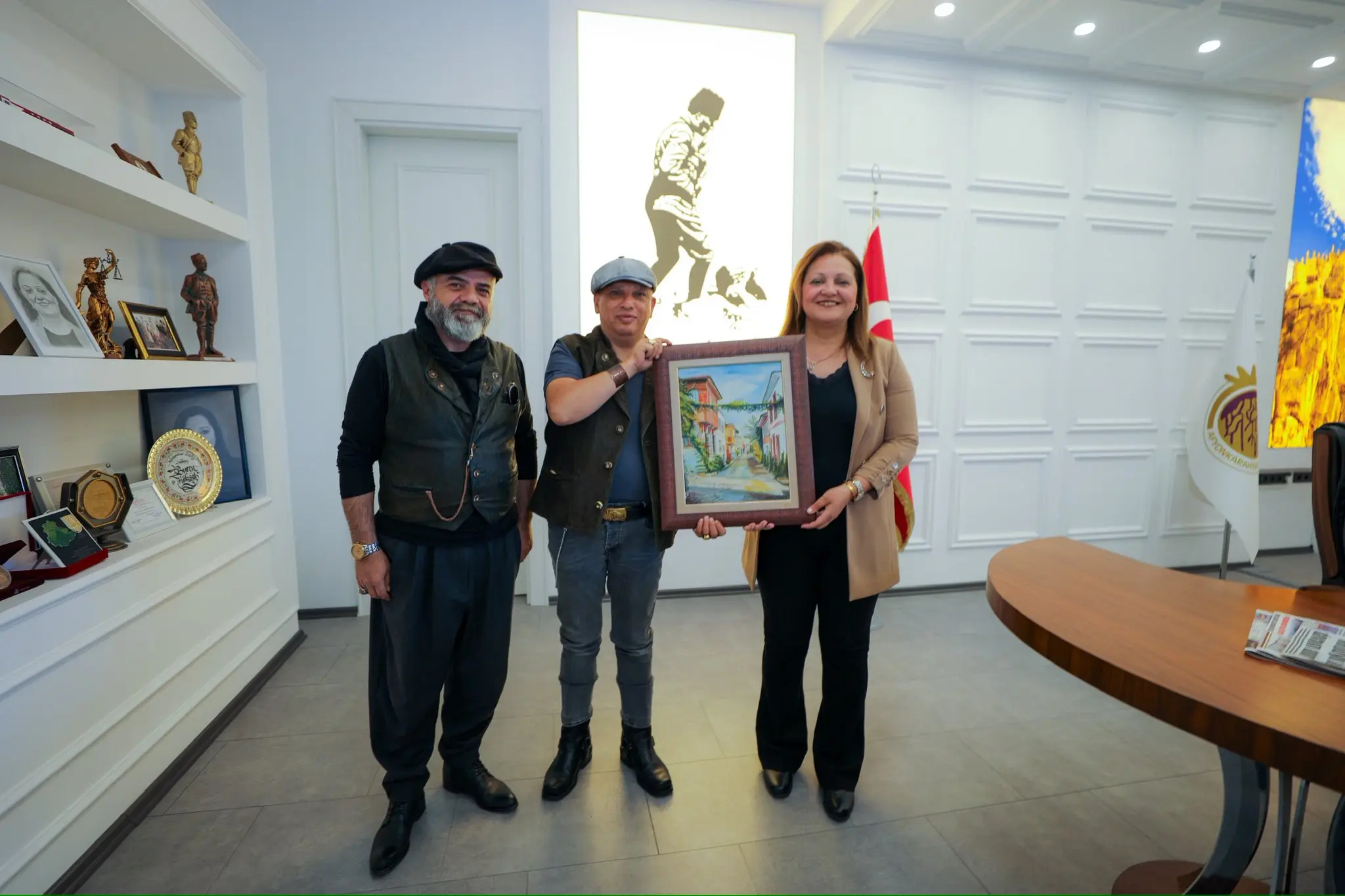15 Temmuz Gazileri Aykut Sakartepe ve Ahmet Hulusi Bozok Ağırladı