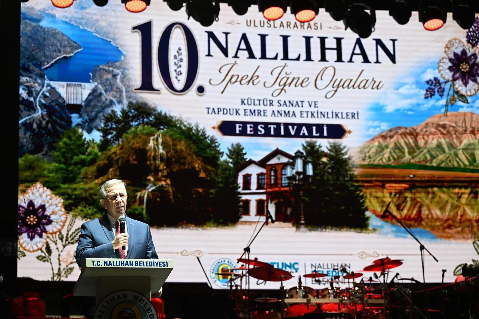 10. Uluslararası Nallıhan İpek İğne Oyaları Festivali gerçekleşti