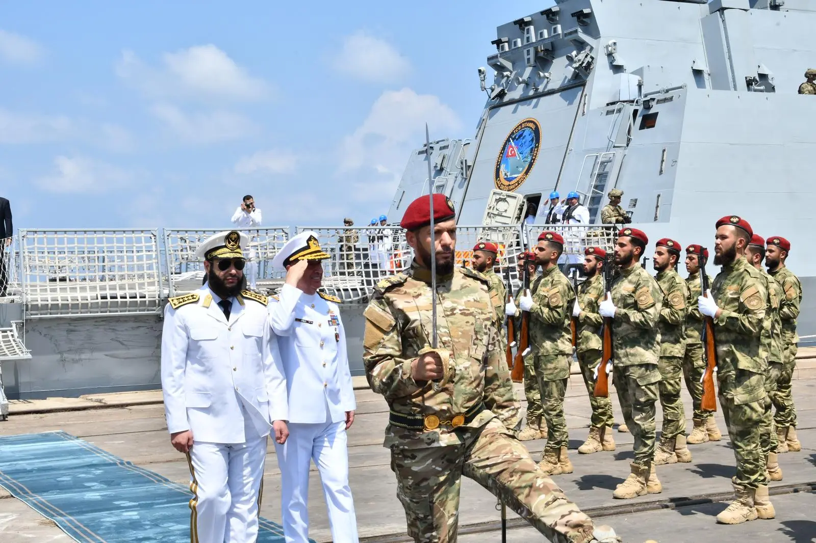 Amiral Tatlıoğlu, Suriye'yi Ziyaret Etti