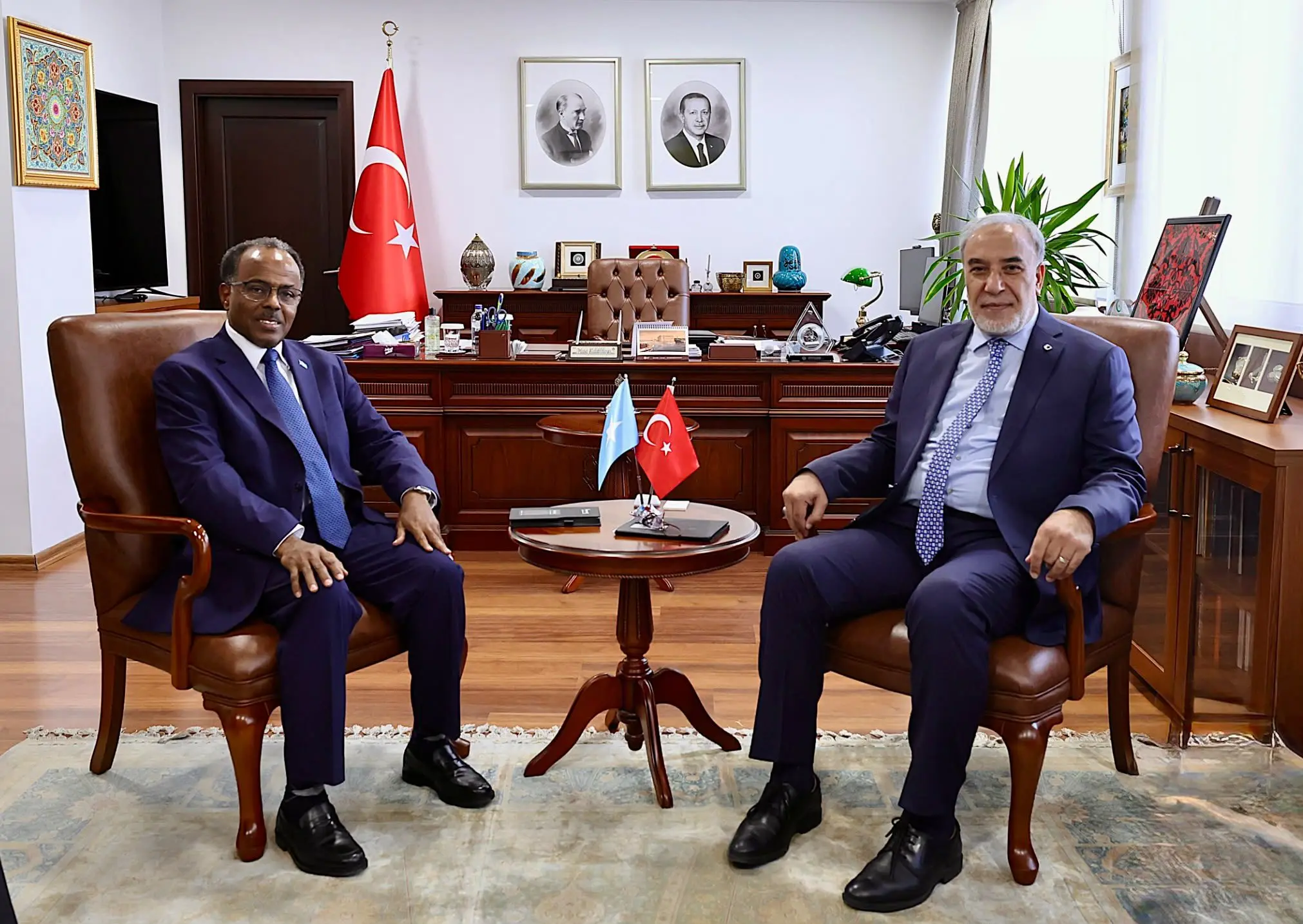 Musa Kulaklıkaya, Somali Dışişleri Bakanı ile görüştü