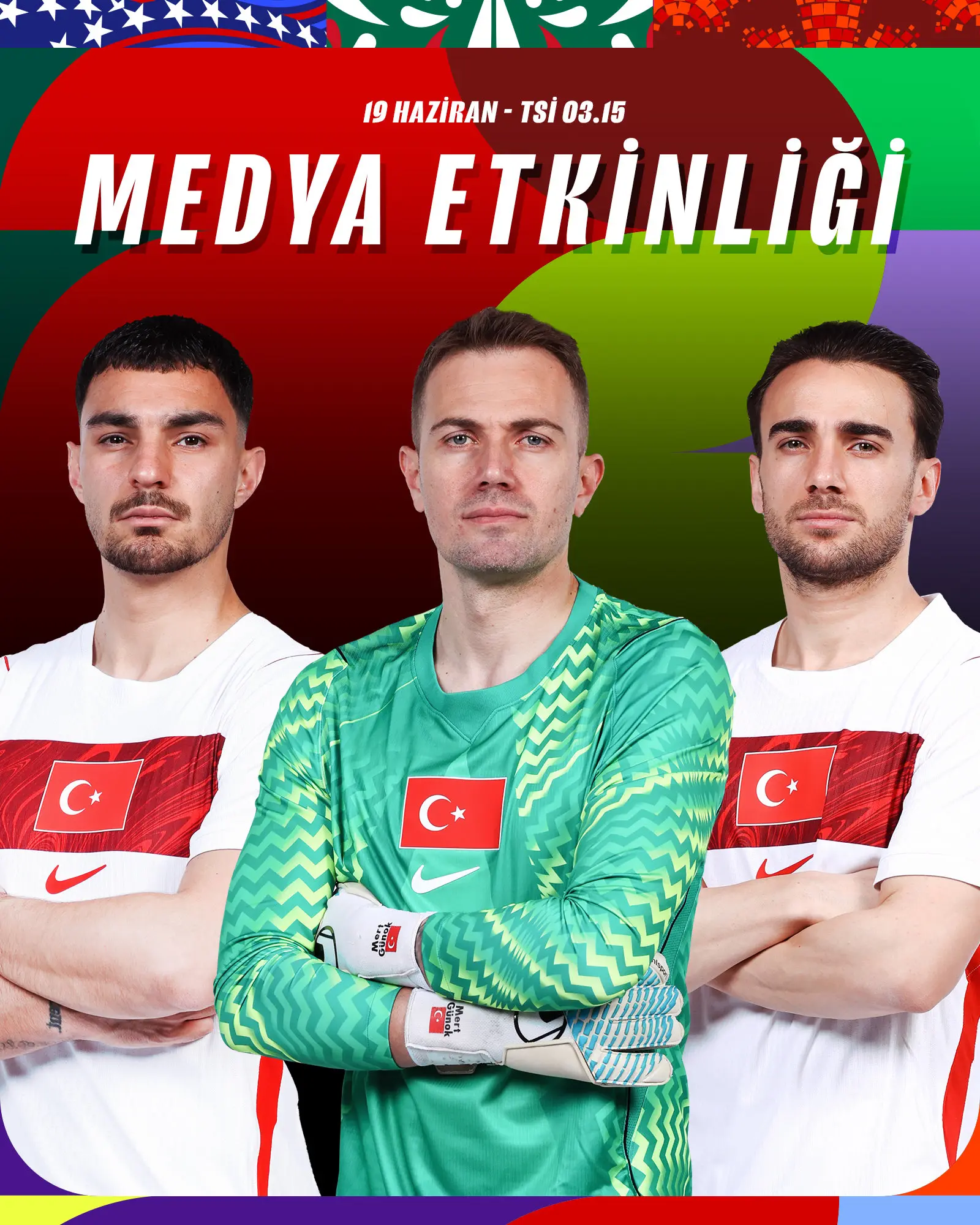 Milli Takım futbolcuları medyada soruları yanıtlayacak