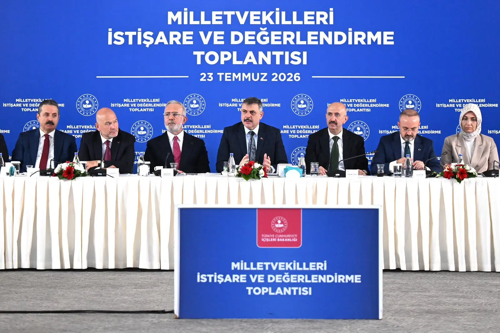 Milletvekilleri İçişleri Bakanı ile Toplantı Gerçekleştirdi