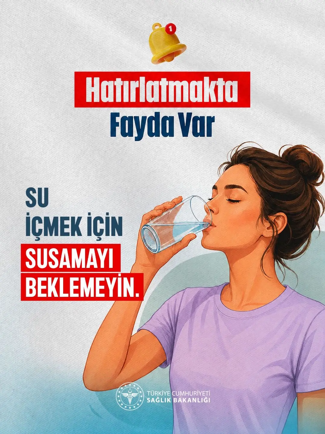 Su içmenin önemine dikkat çekiliyor