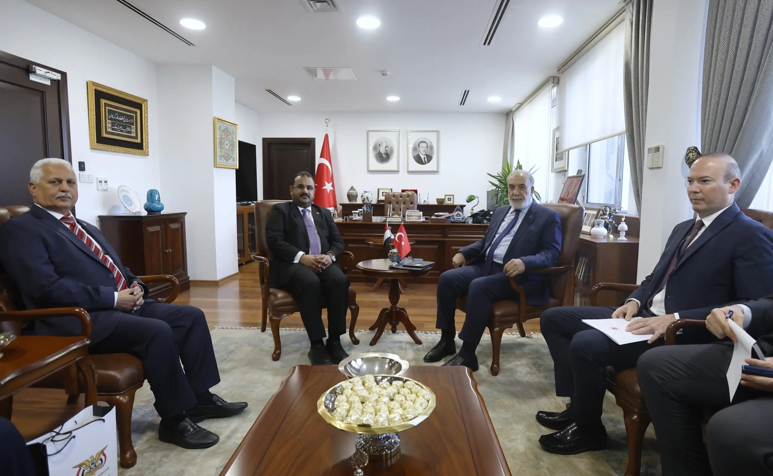 Yemen ile İkili İlişkiler Ele Alındı