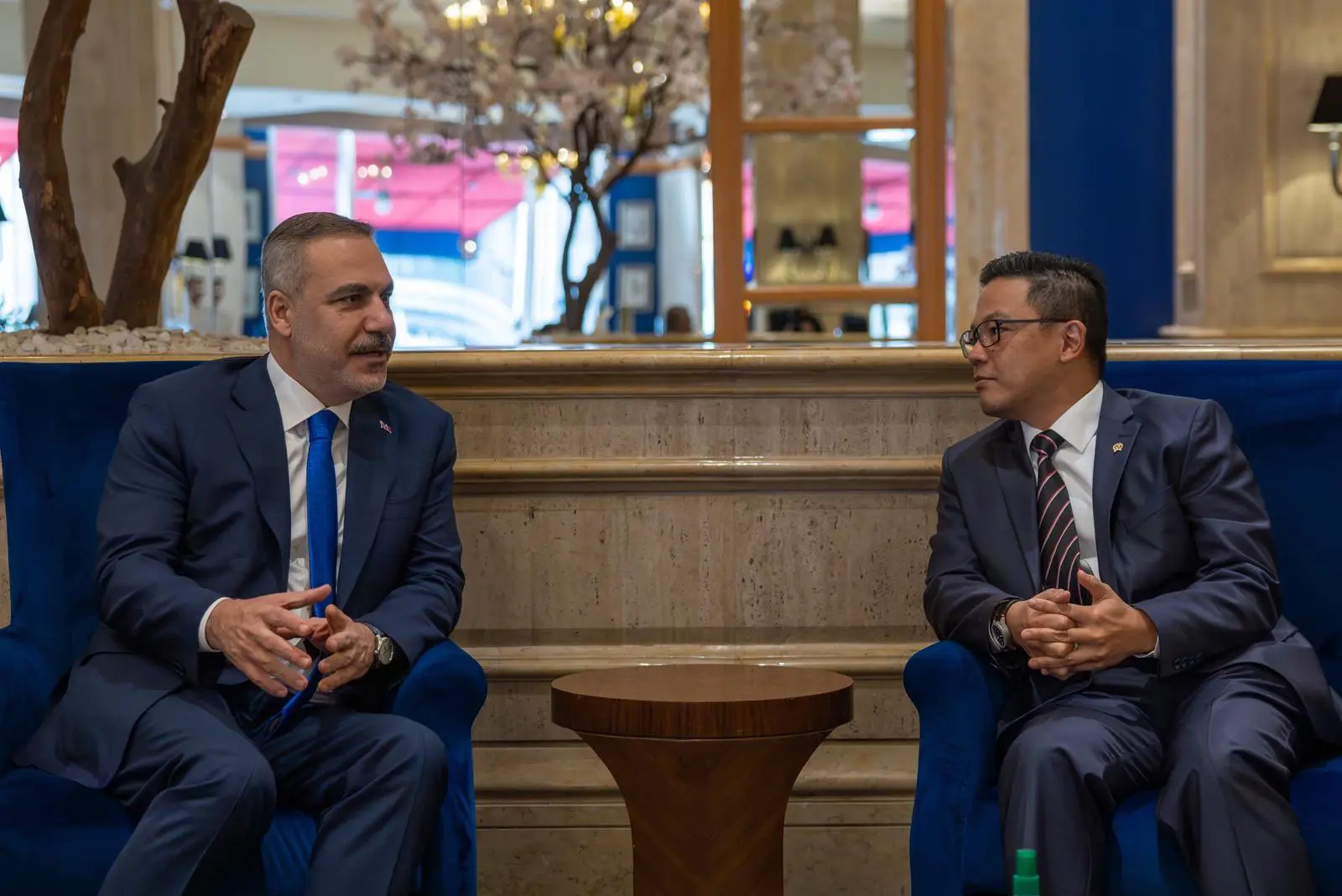 Hakan Fidan, Endonezya Dışişleri Bakanı ile görüştü