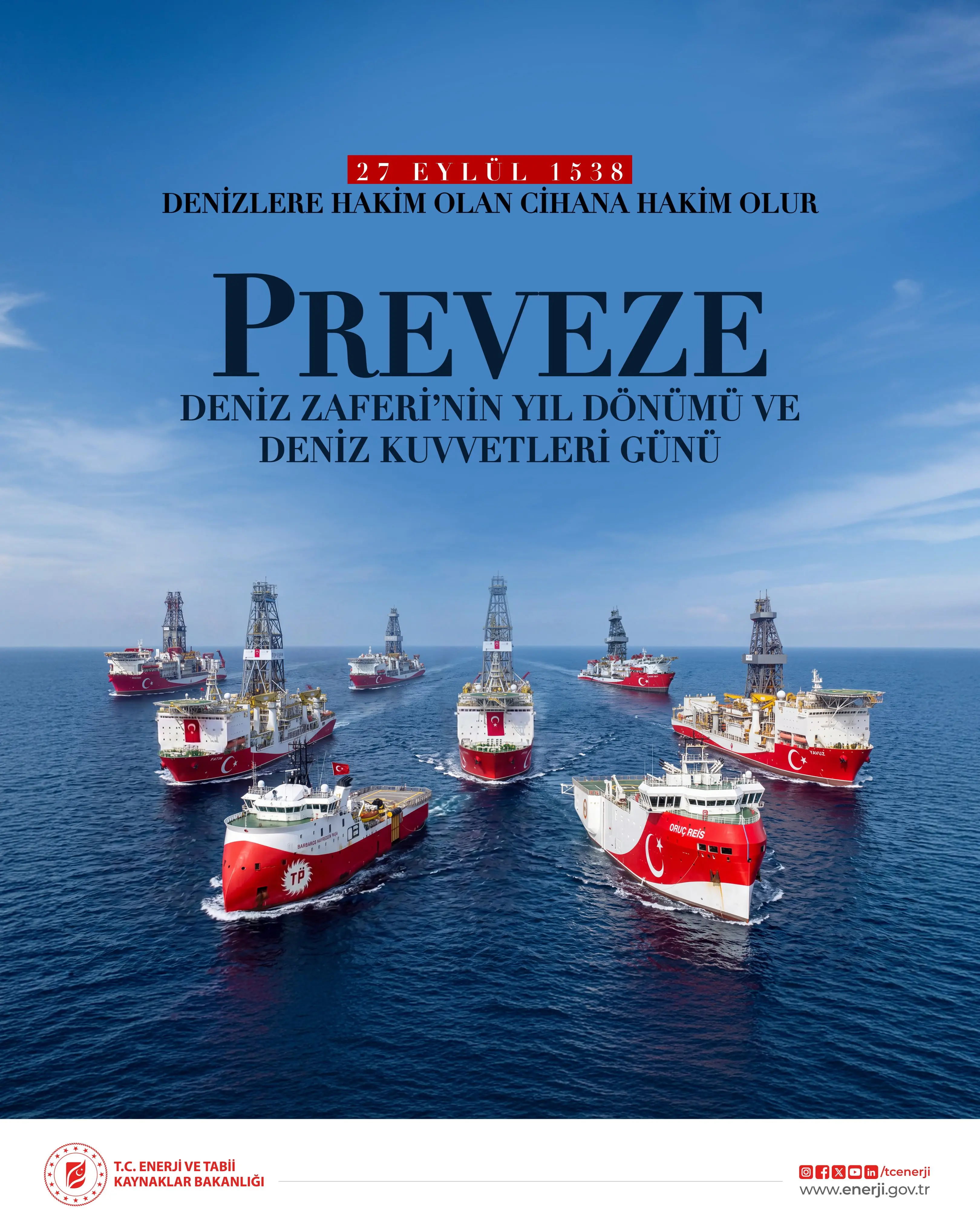 Preveza Deniz Zaferi'nin 488. Yılı Kutlandı