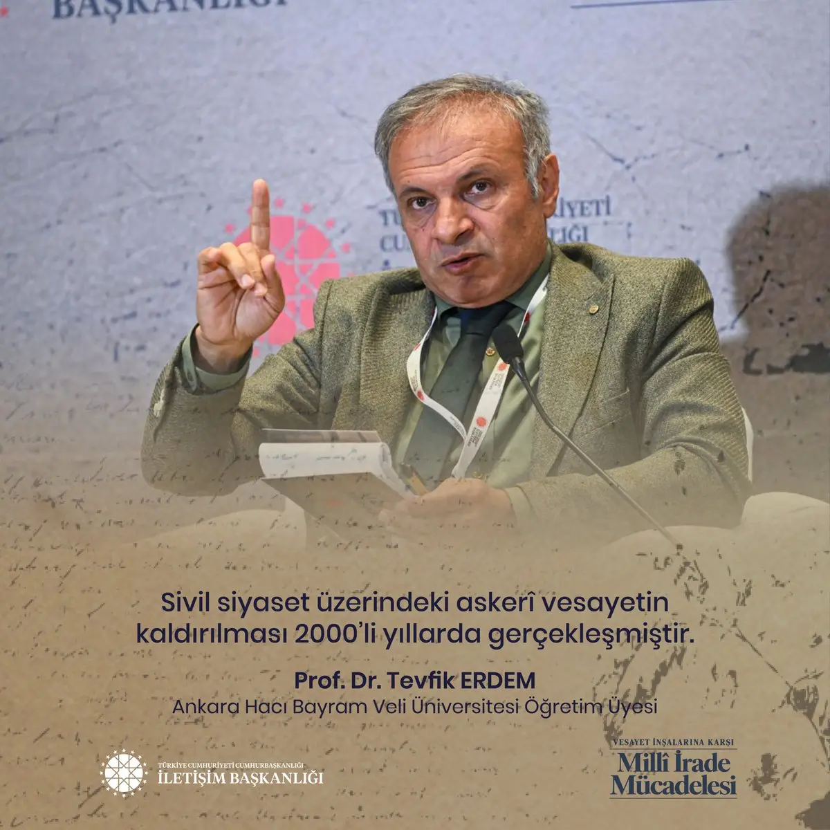Millî İrade Mücadelesi Paneli Düzenlendi