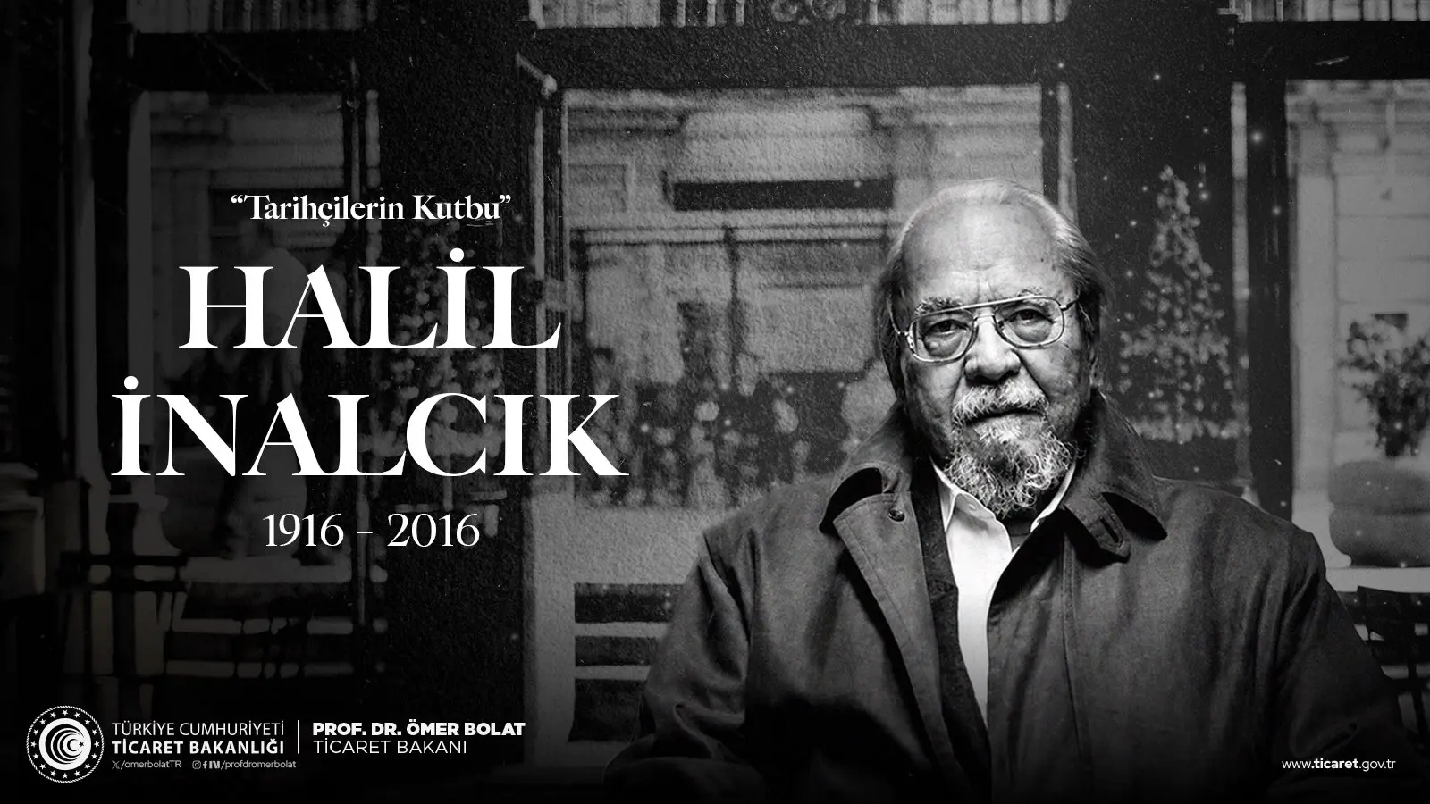 Halil İnalcık'ın vefatının 10. yılı anıldı