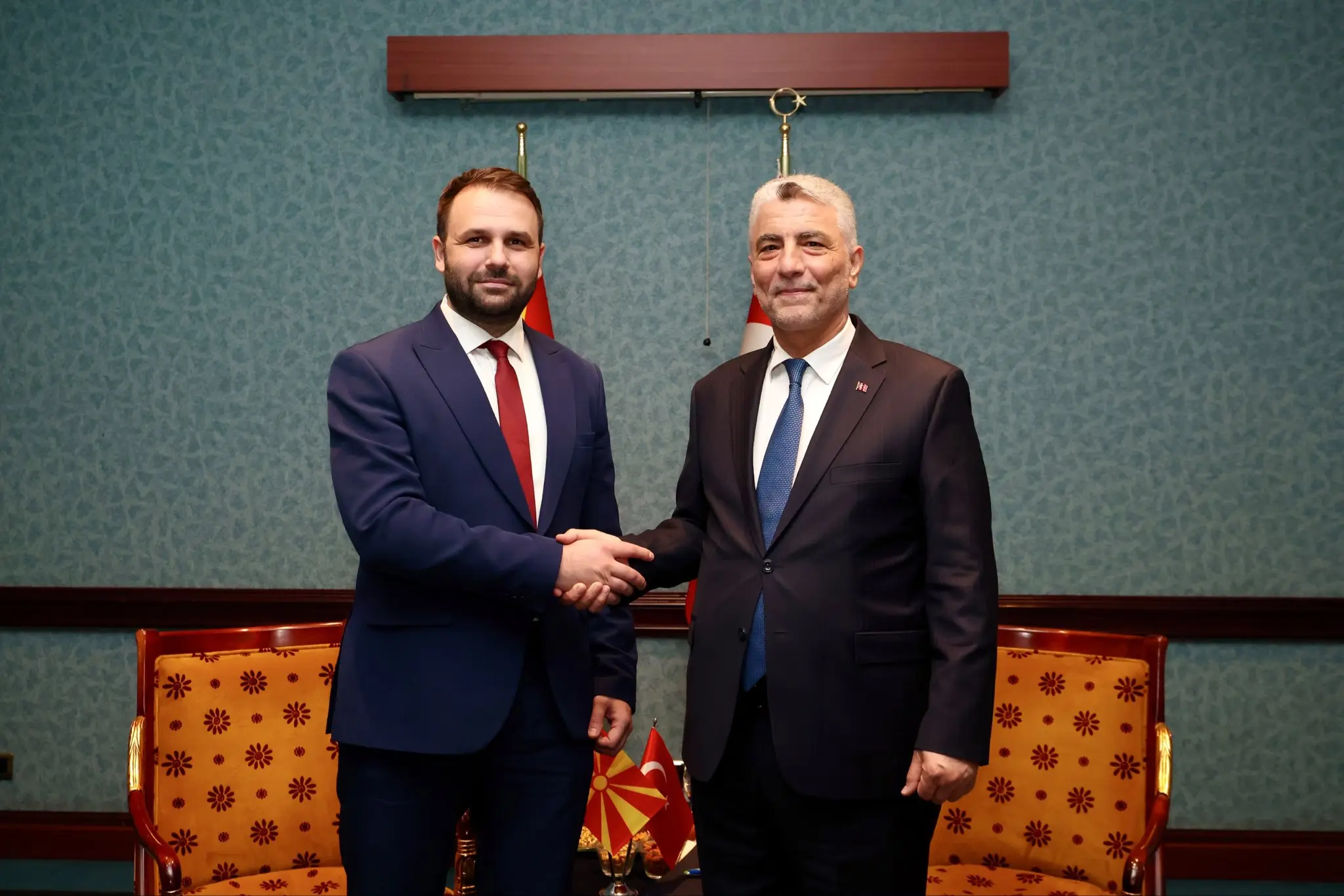 Türkiye ve Kuzey Makedonya Ekonomik İşbirliğini Geliştiriyor