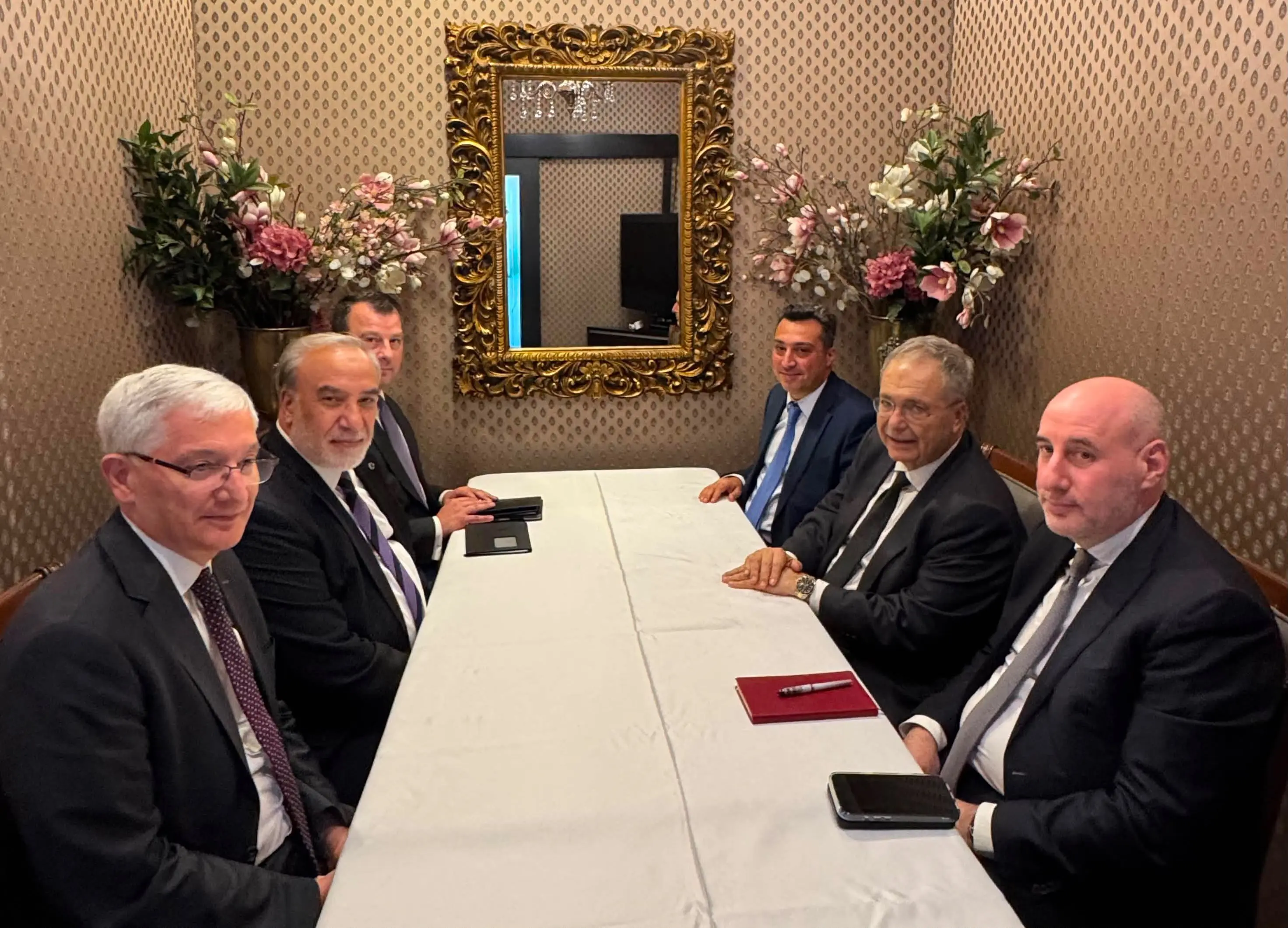 Musa Kulaklıkaya, Lübnanlı Bakan ile görüştü