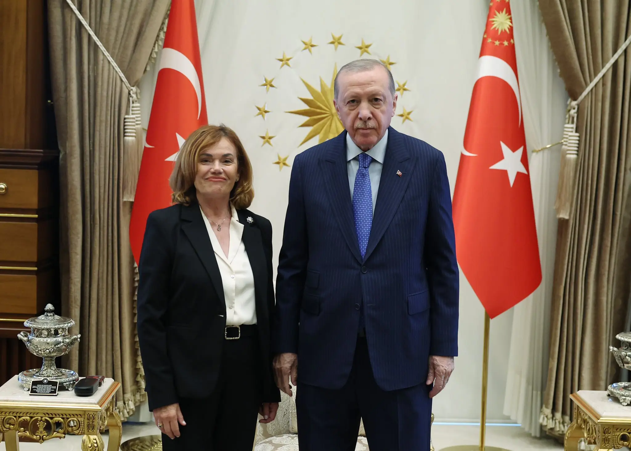Cumhurbaşkanı Erdoğan, İspanyol Yargı Heyetini Ağırladı