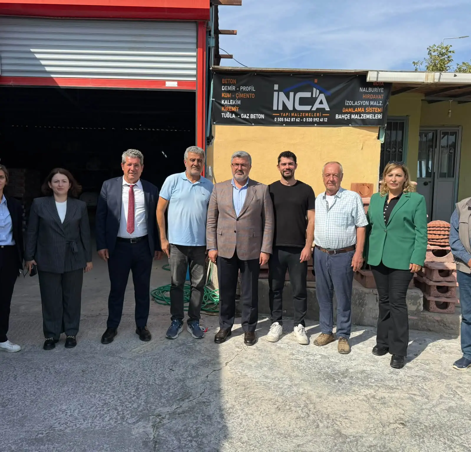 İzmir Foça'da Esnaf Ziyareti