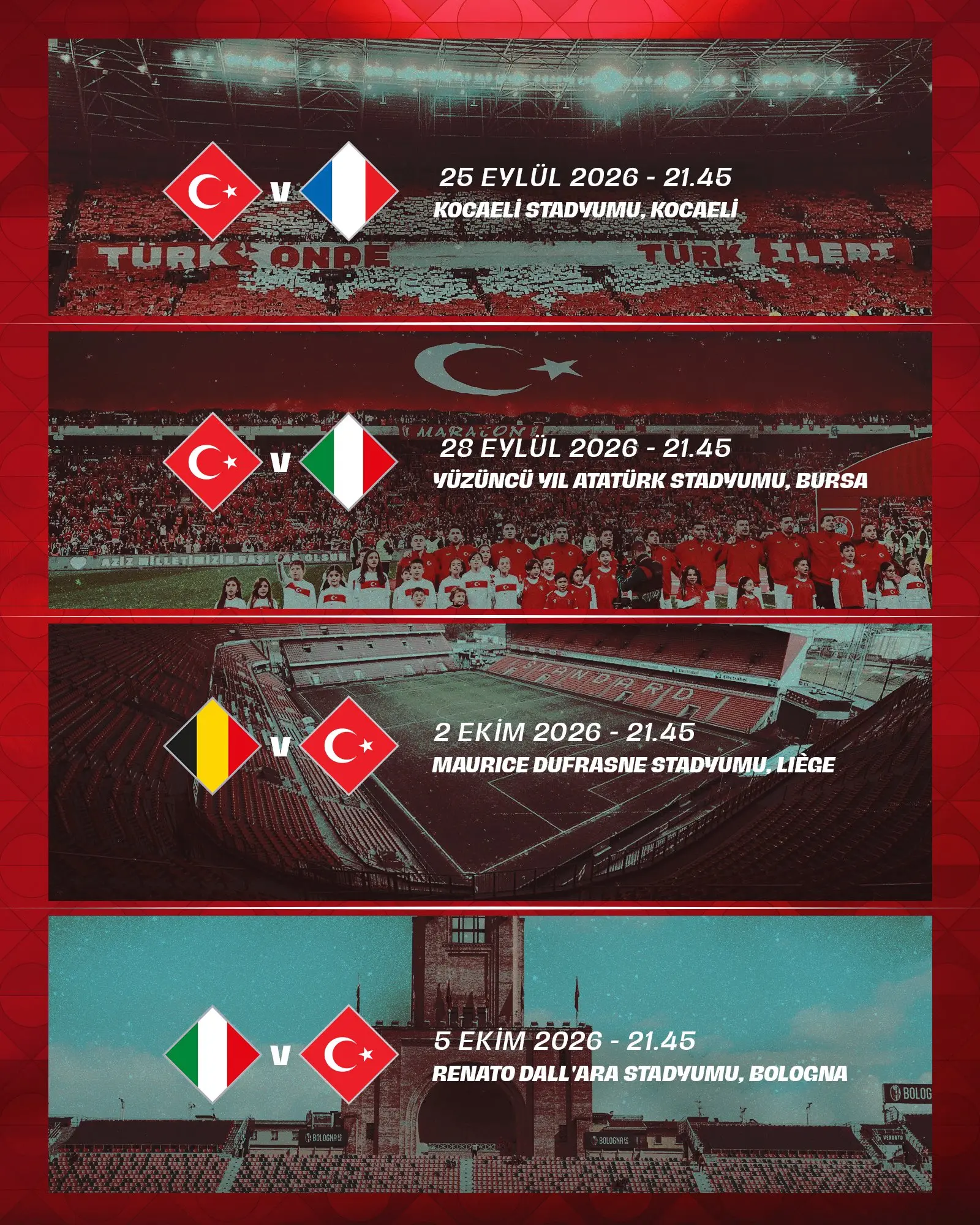 Dört maçlık seri üzerine değerlendirme yapıldı