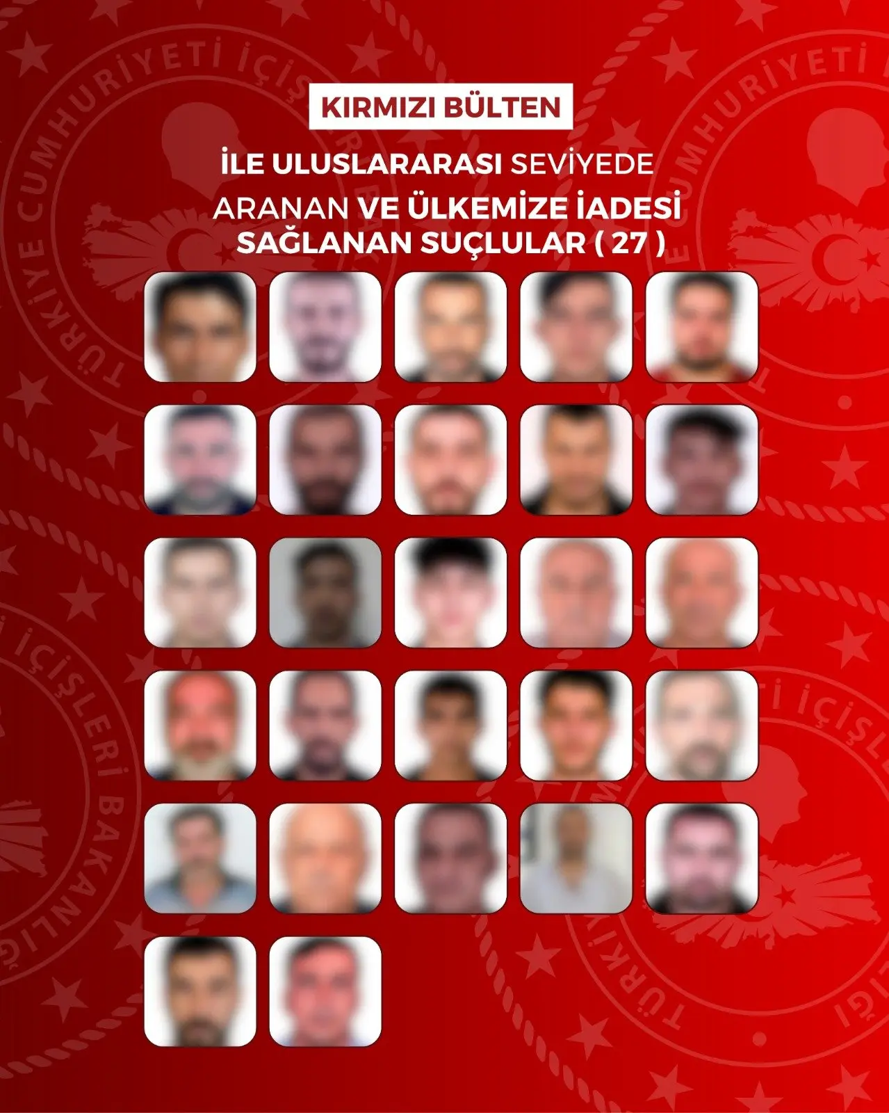 Yurt Dışında Aranan 65 Suçlu İade Edildi
