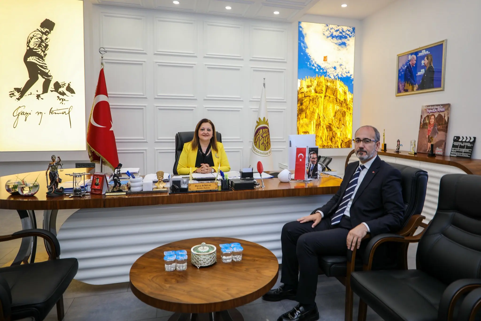 Sağlık Müdürü ile önemli bir toplantı yapıldı