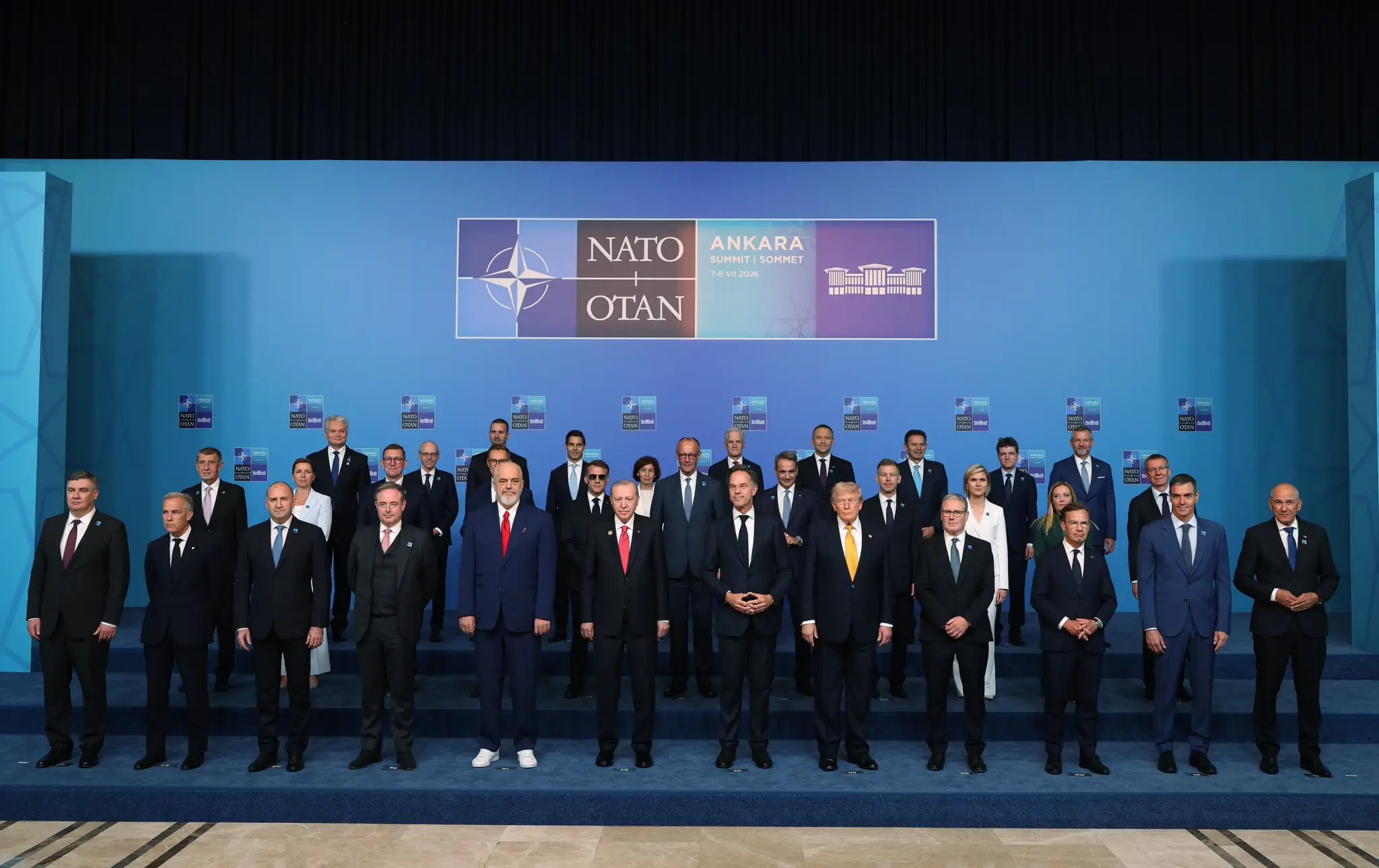 Cumhurbaşkanı Erdoğan, NATO Zirvesi'ne Katıldı