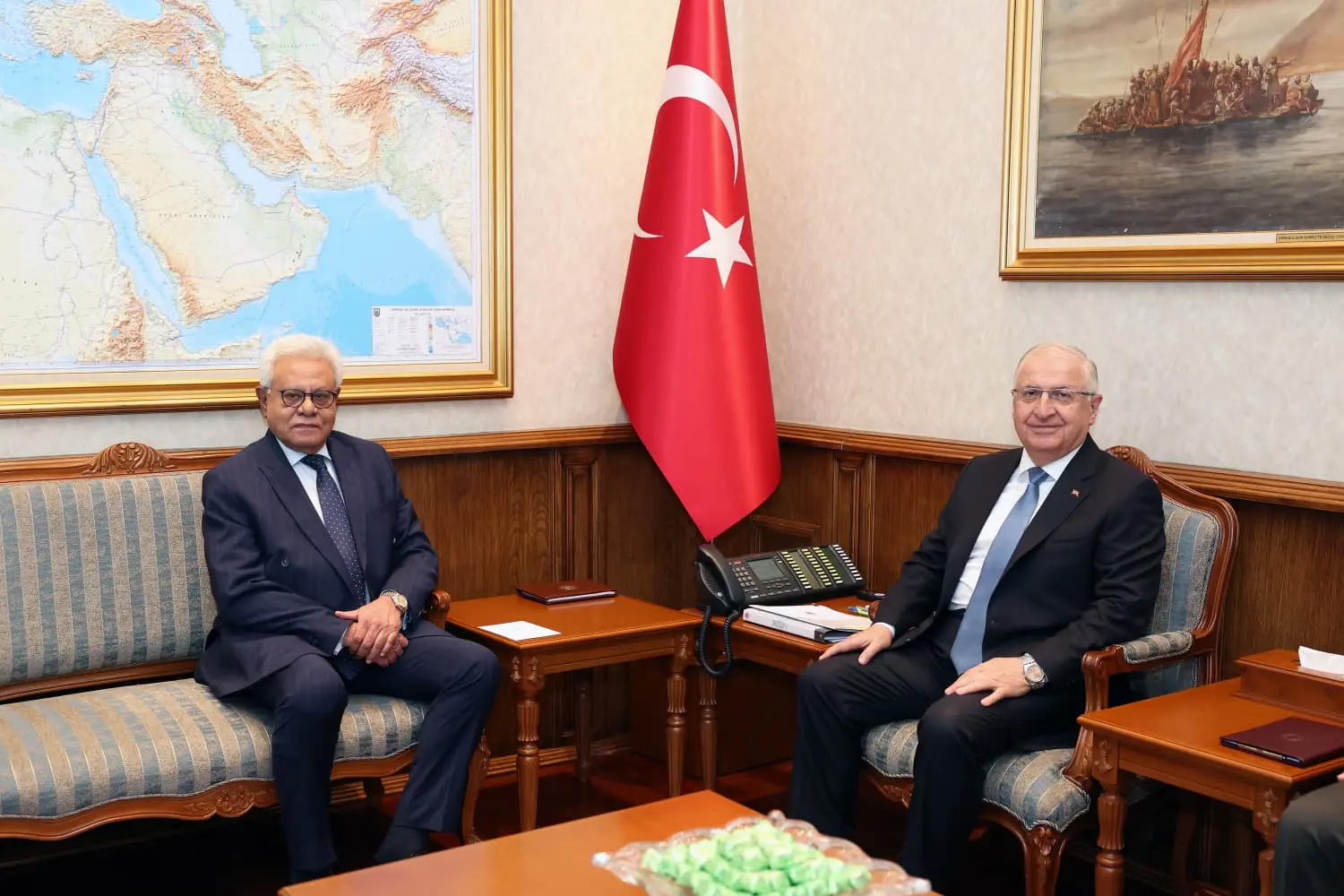 Yaşar Güler, Pakistan Büyükelçisi ile görüştü