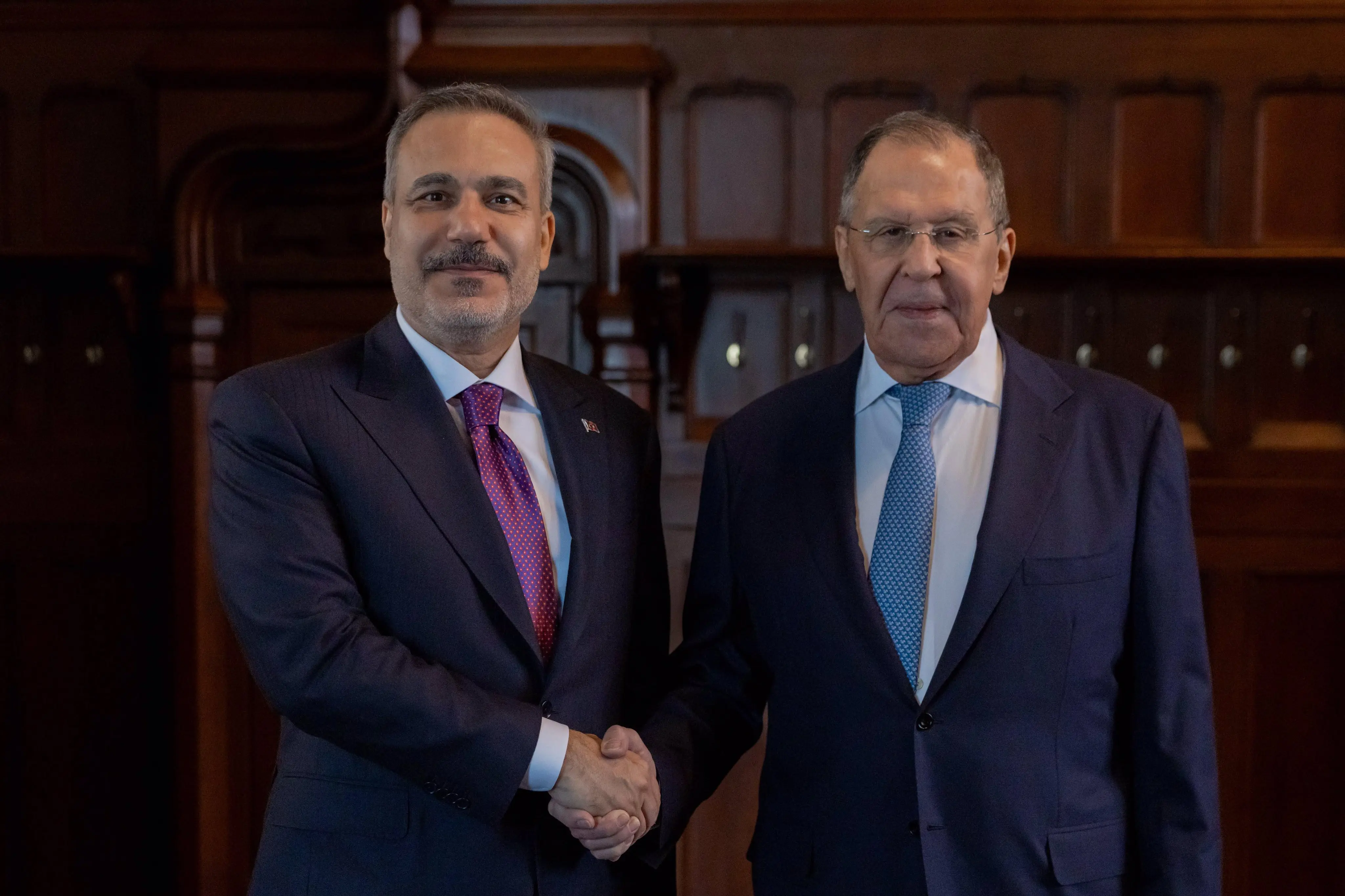 Hakan Fidan, Moskova'da Lavrov ile görüştü