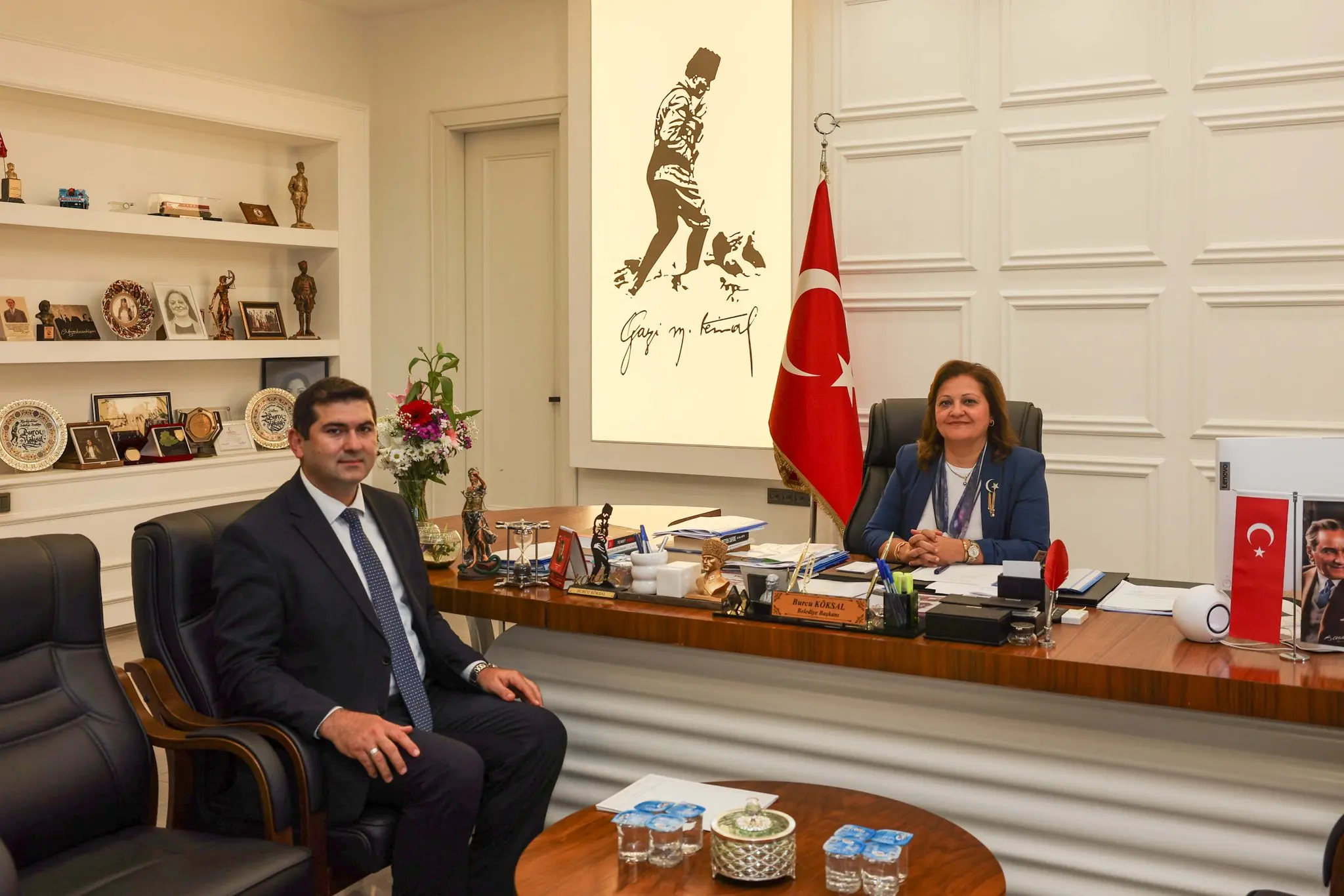 Sosyal Güvenlik Kurumu İl Müdürü ile görüşme yapıldı