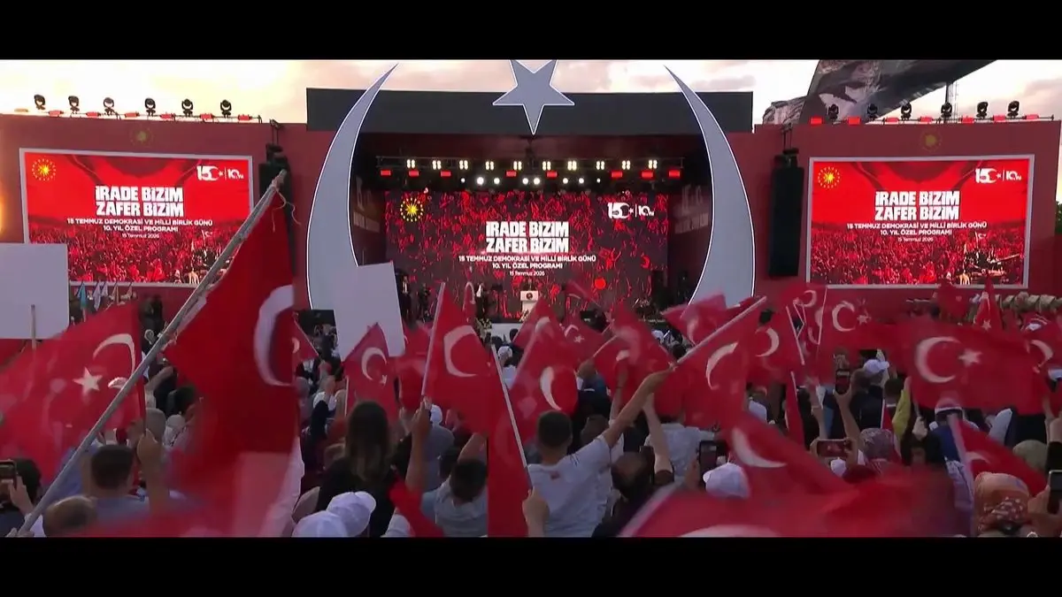 Milletin gücü, 15 Temmuz'un önemini vurguladı