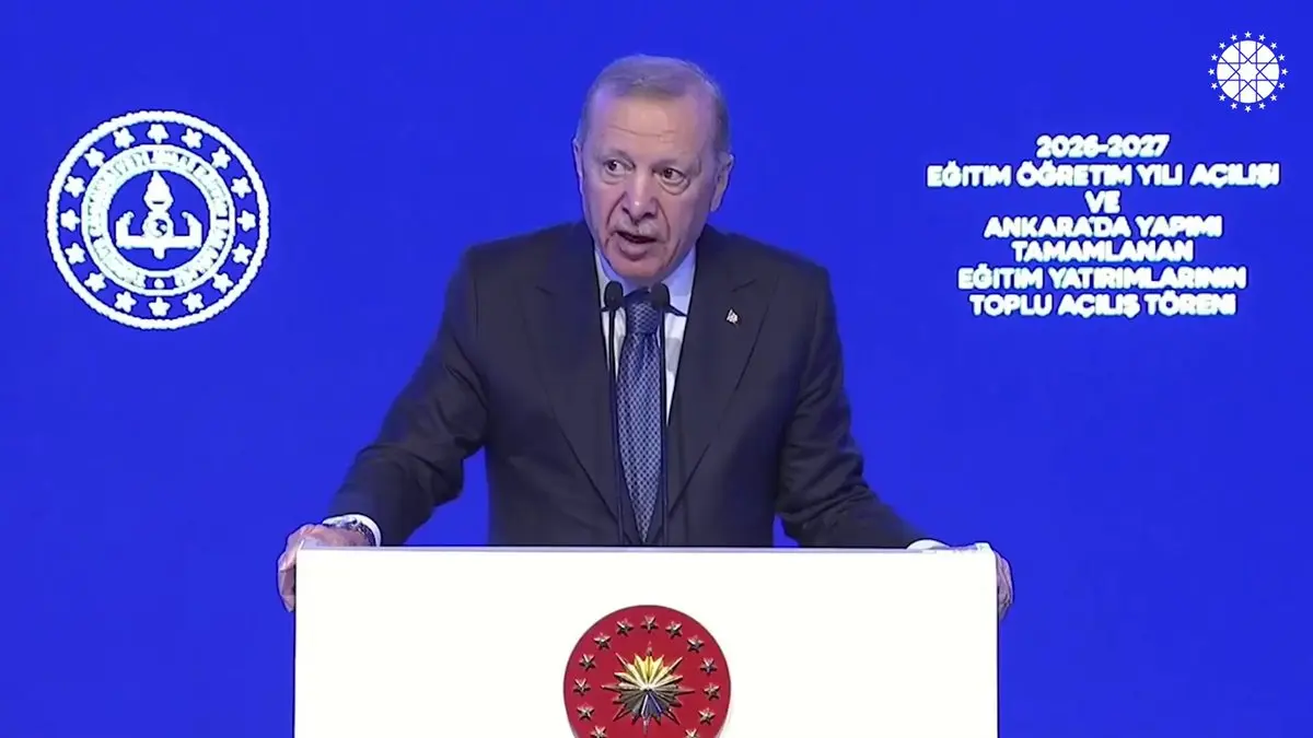Cumhurbaşkanı Erdoğan eğitimdeki hedefleri açıkladı