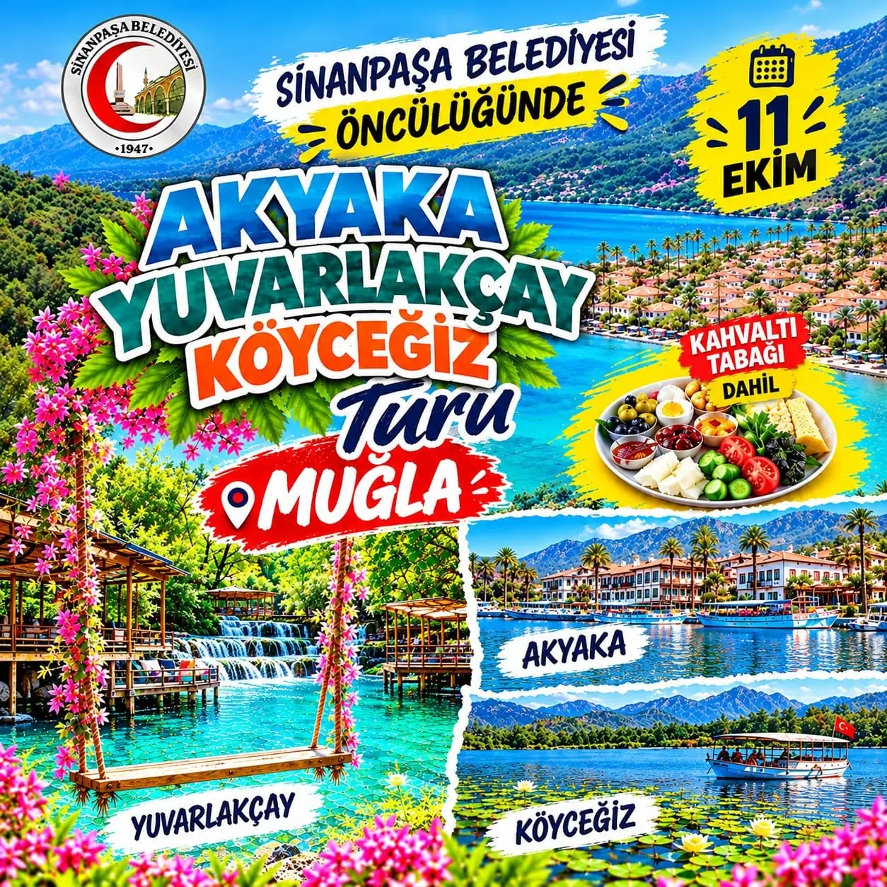 Sinanpaşa'dan Kadınlara Özel Muğla Gezisi