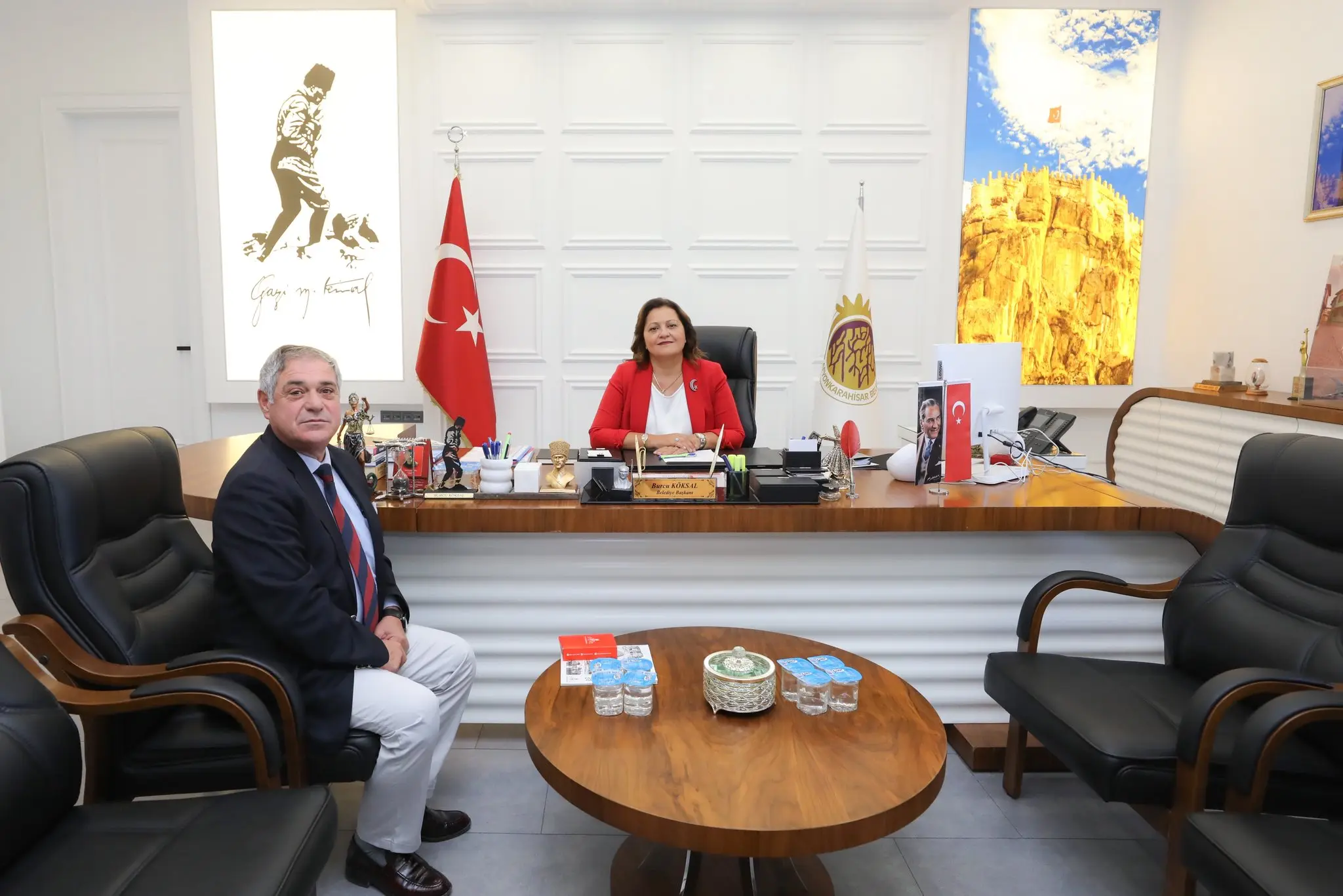 Afyon Eğitim Vakfı ile görüşme yapıldı