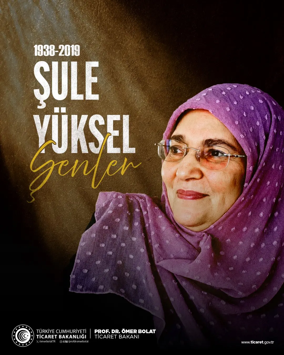 Şule Yüksel Şenler, dualarla anıldı