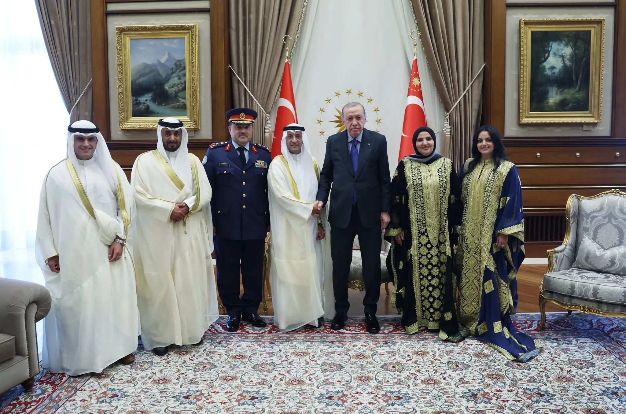 Cumhurbaşkanı Erdoğan, Kuveyt Büyükelçisi'ni kabul etti