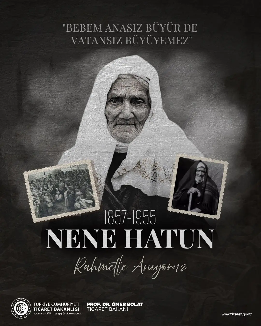 Nene Hatun, cesaret ve fedakarlıkla anıldı