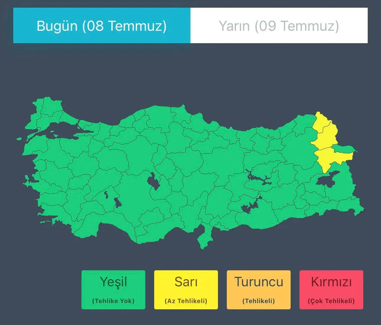 Meteoroloji'den Kars ve Ardahan için uyarı