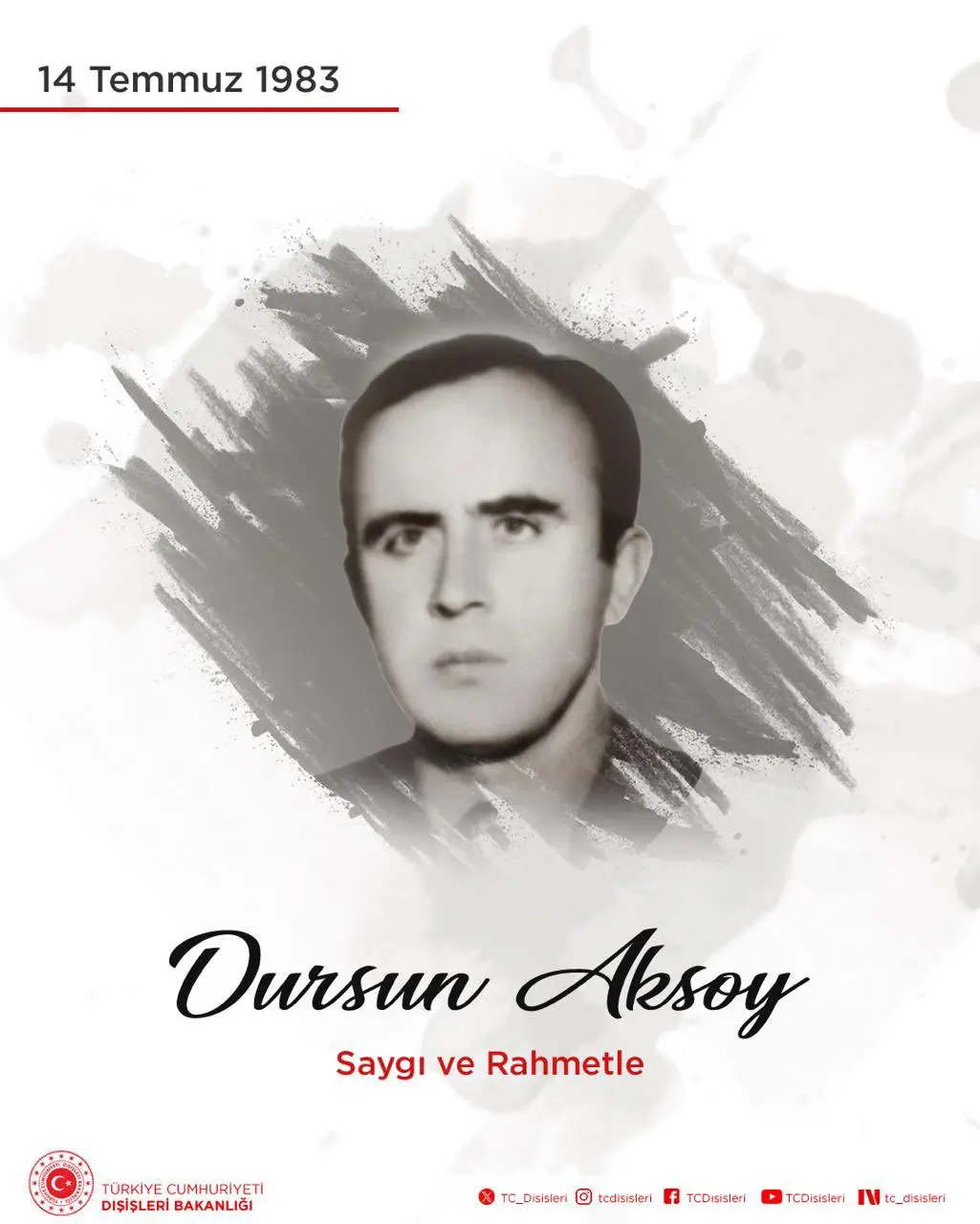 ASALA tarafından şehit edilen Dursun Aksoy anıldı