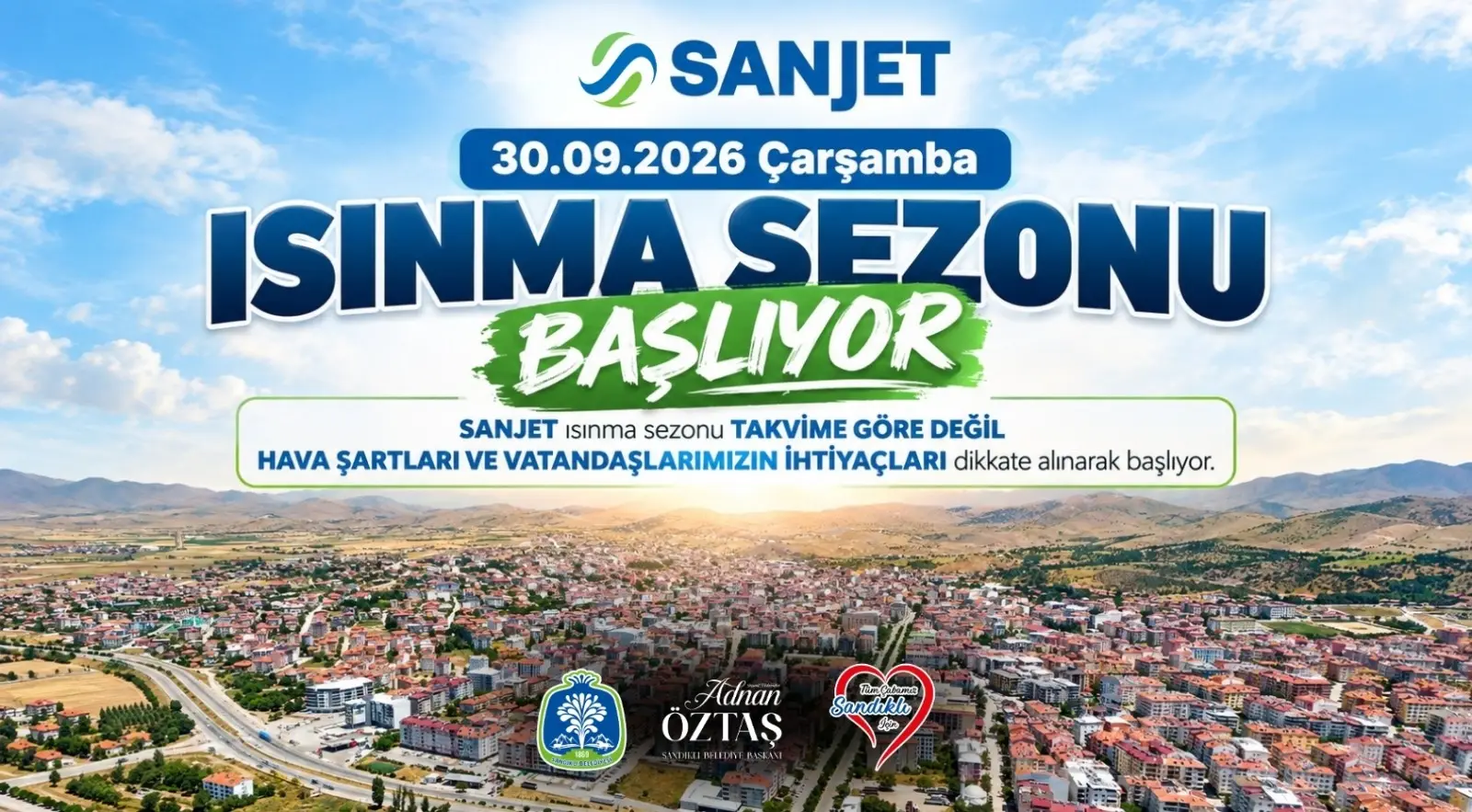 SANJET Isınma Sezonu Başlıyor